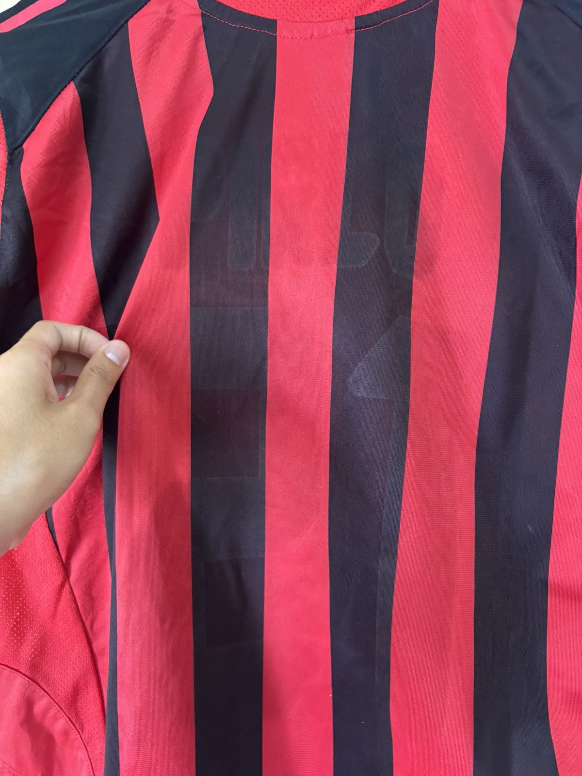 Adidas Vintage 2005 2006 AC Milan Adidas Zafira Jersey Blokecore Size US M / EU 48-50 / 2 - 17 Thumbnail