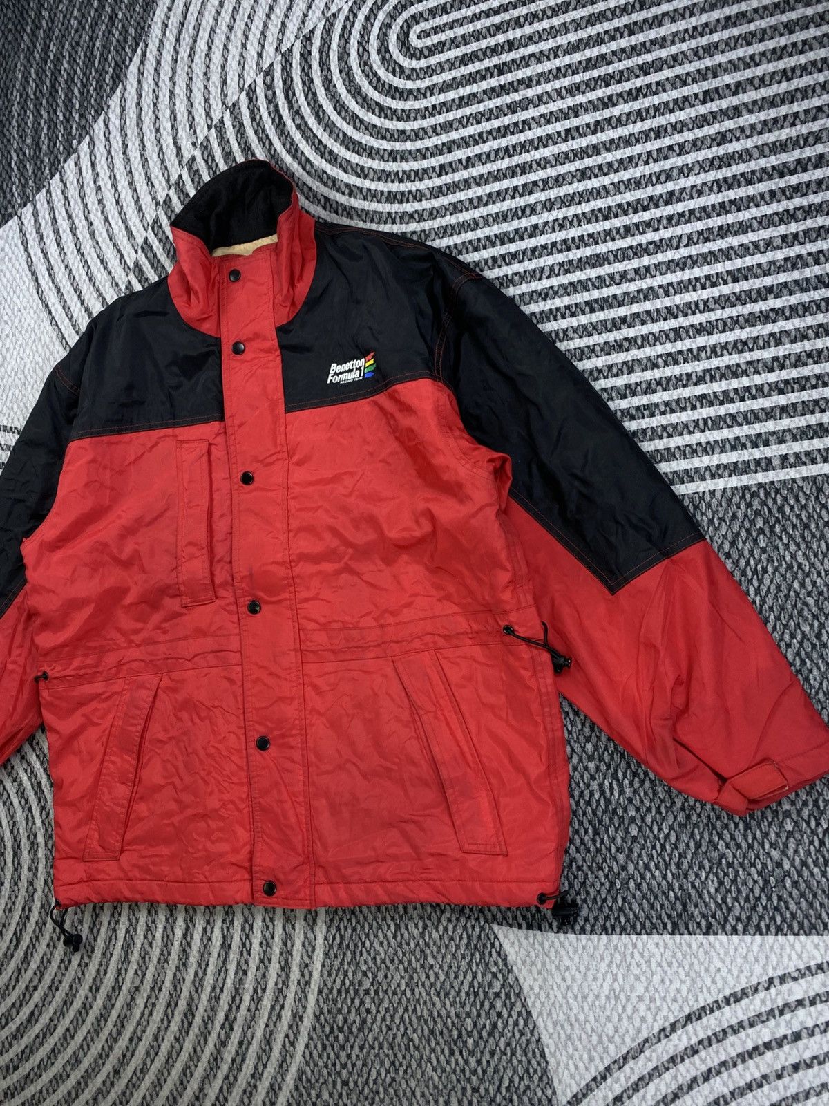 Benetton Vintage Benetton Formula 1 Racing Team Zipper Jacket Size US L / EU 52-54 / 3 - 4 Thumbnail