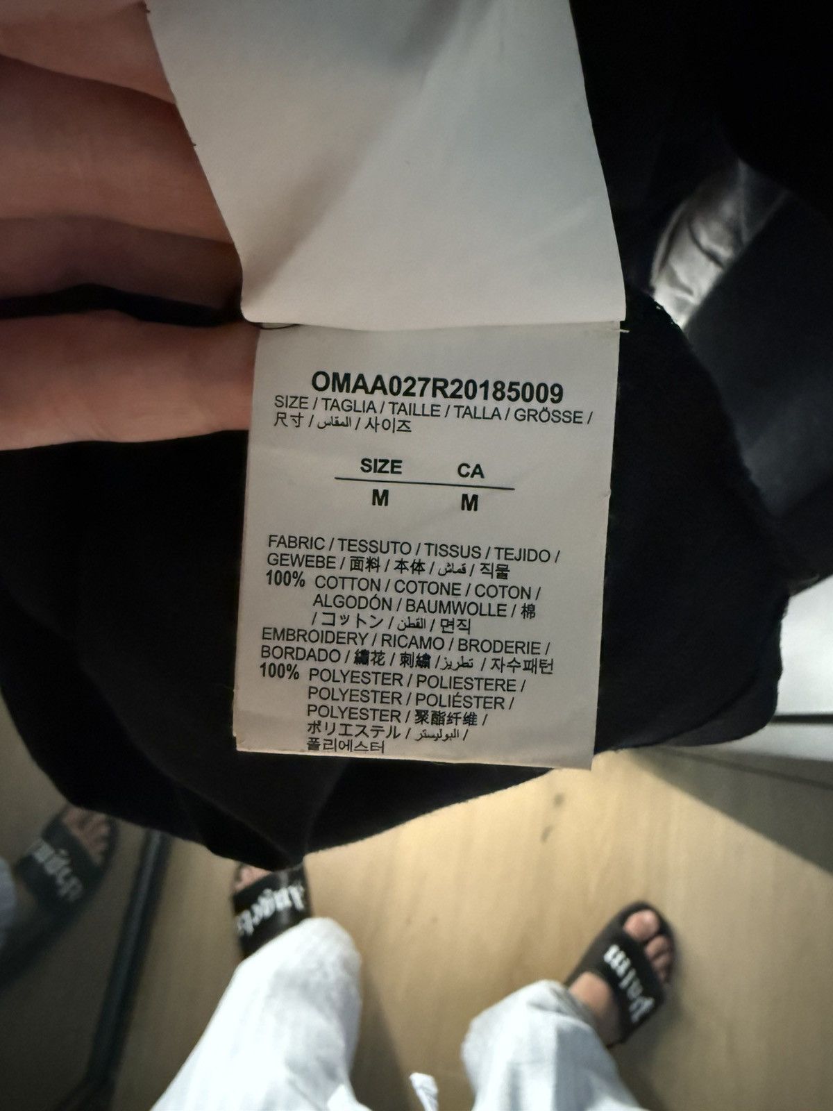 Off-White Off white t-shirt golden ratio 2020 Size US M / EU 48-50 / 2 - 6 Thumbnail