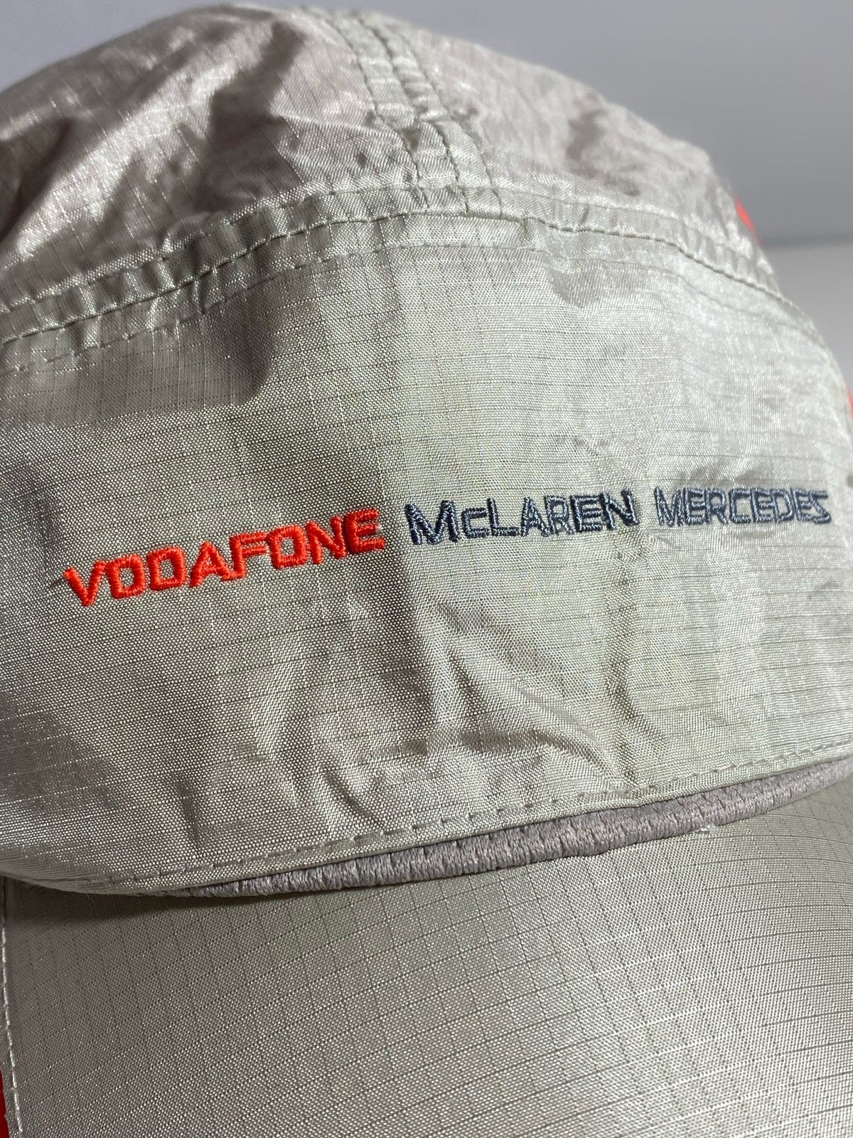 Mercedes-Benz Vodafone McLaren Mercedes Lewis racing hype y2k cap Size ONE SIZE - 5 Thumbnail