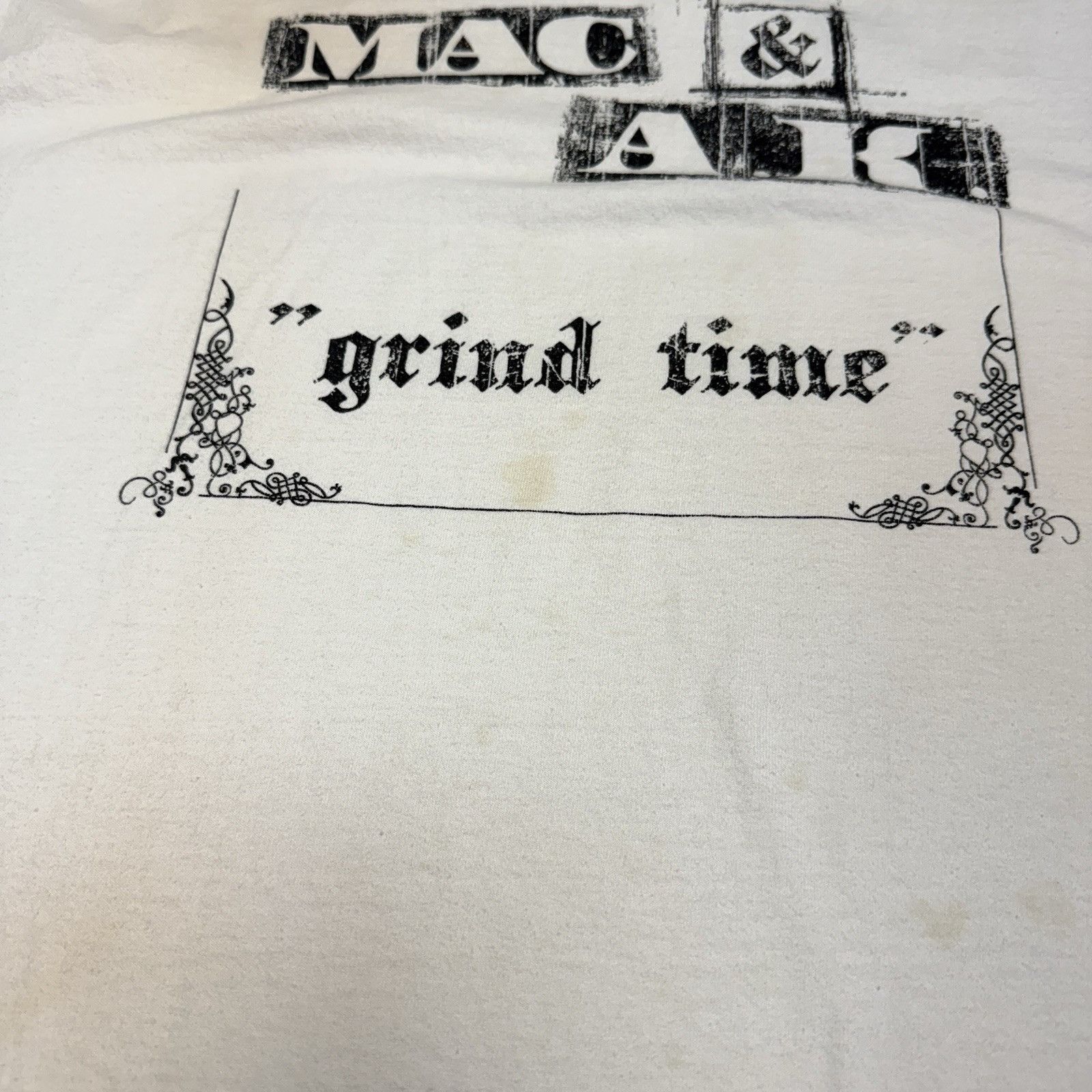 Rap Tees Vintage Mac & AK Rap Tee Shirt Mens 2XL White Bigface West Y Size US XXL / EU 58 / 5 - 5 Thumbnail