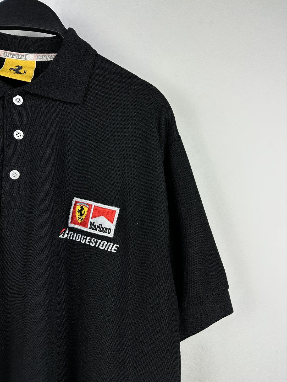 Ferrari × Vintage Vintage 90’s Ferrari F1 Polo T-shirt Size US XL / EU 56 / 4 - 3 Thumbnail