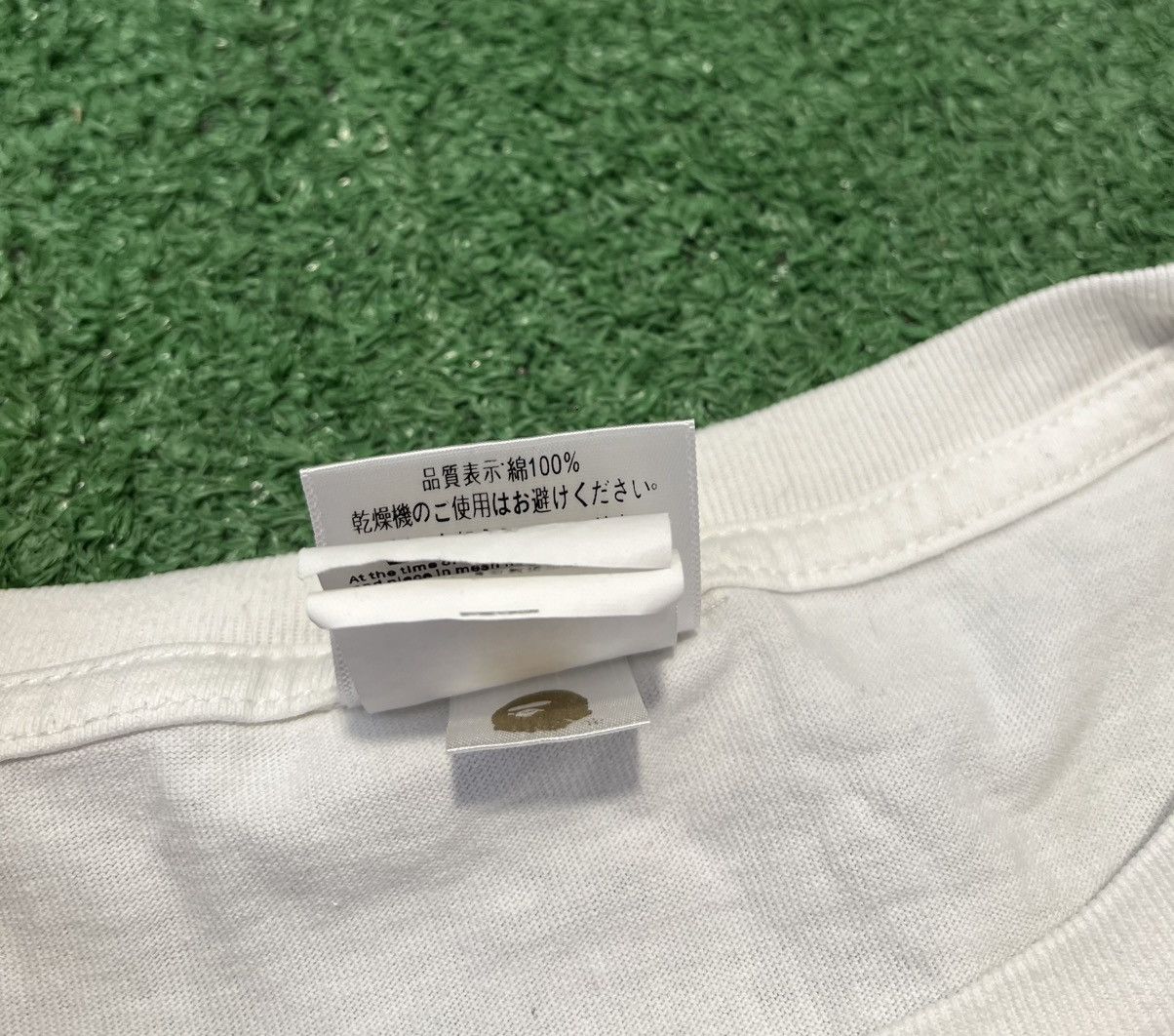 Bape A Bathing Ape x Shin Kamen Rider White Tee Japan Bape Size US XL / EU 56 / 4 - 7 Thumbnail