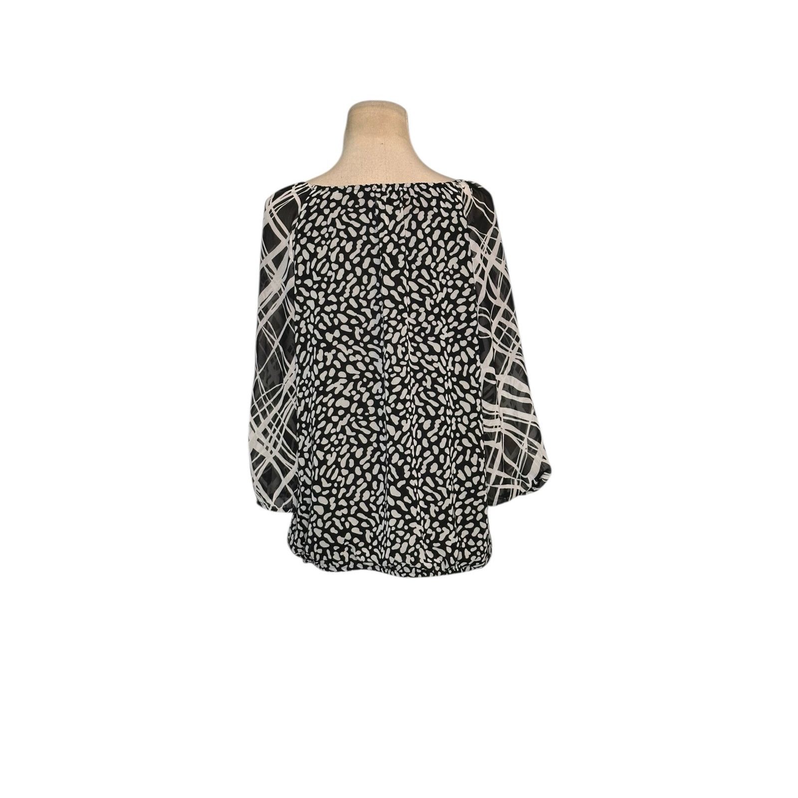 Ann Taylor Ann Taylor 3/4 sleeves tunic blouse size Small Size S / US 4 / IT 40 - 10 Thumbnail