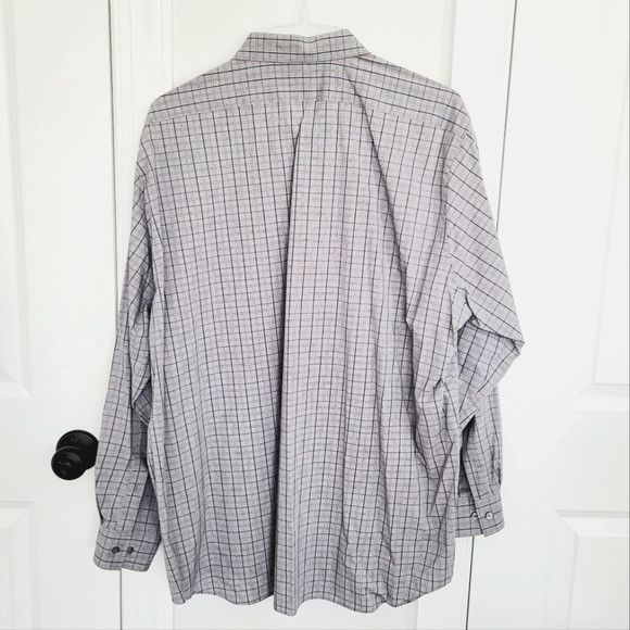 Van Heusen Flex Regular Fit Plaid Long Slv Button-Up Shirt Sz 18/34-35 Size US XXL / EU 58 / 5 - 5 Thumbnail