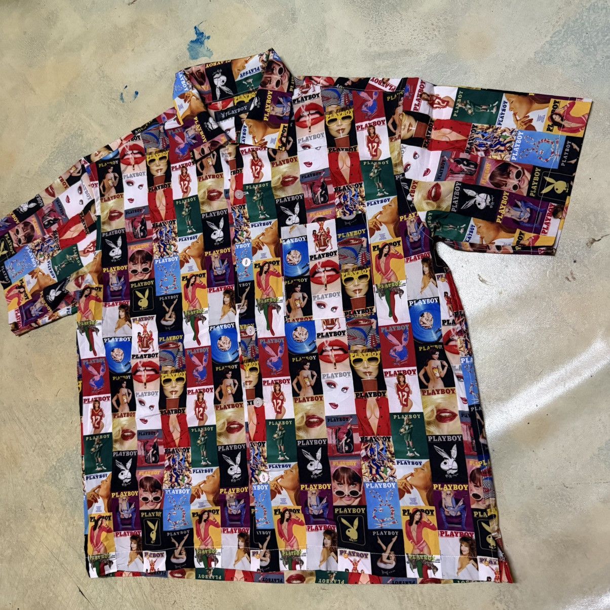 Playboy Playboy Full Print Button Up Shirt Size US S / EU 44-46 / 1 - 2 Thumbnail