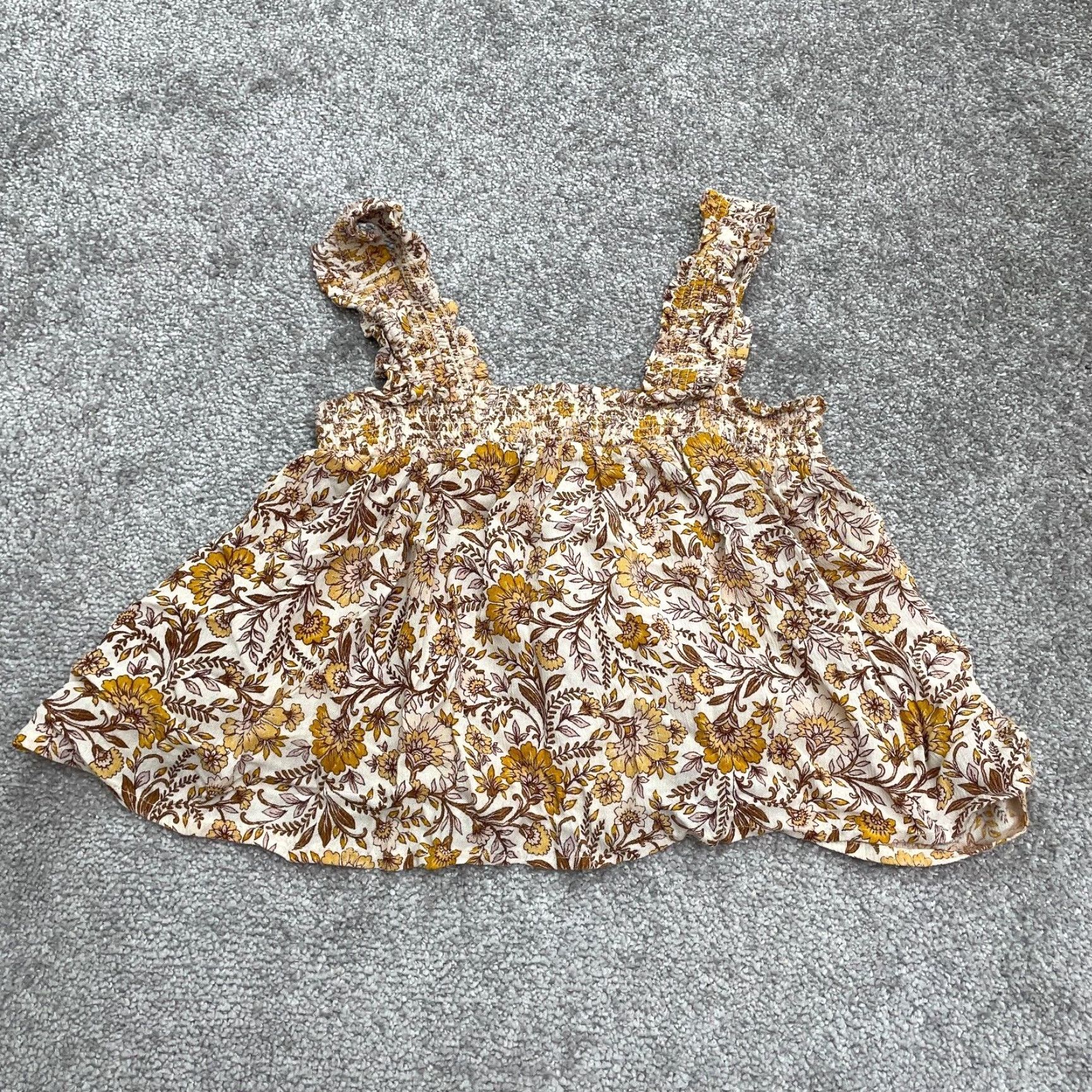 AQUA Aqua 2 Piece Floral Crop Top Skirt Summer Outfit Womens XS Multicolor Bohemian Size XS / US 0-2 / IT 36-38 - 2 Thumbnail