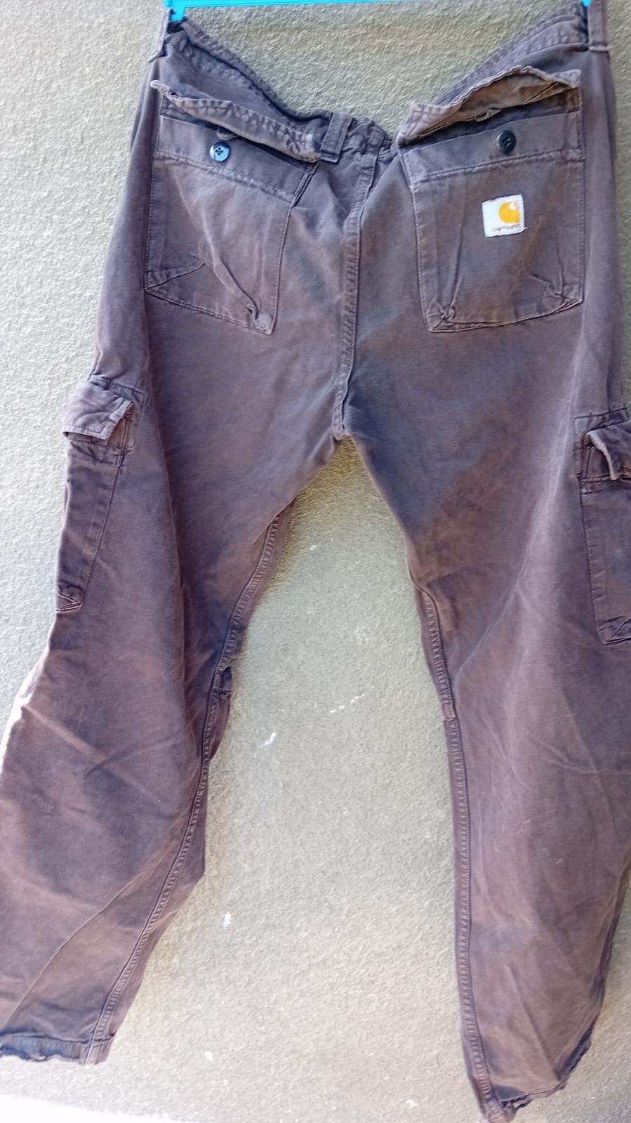 Carhartt Carhartt W'Thrift Pants Cargo Pockets sz 32x32 Size 24" / US 00 / IT 34 - 2 Thumbnail
