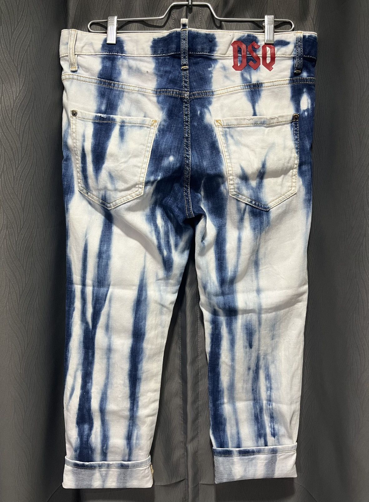 Dsquared2 DSquared2 Bleached Low Rise Skinny Jeans Size 28" / US 6 / IT 42 - 2 Thumbnail