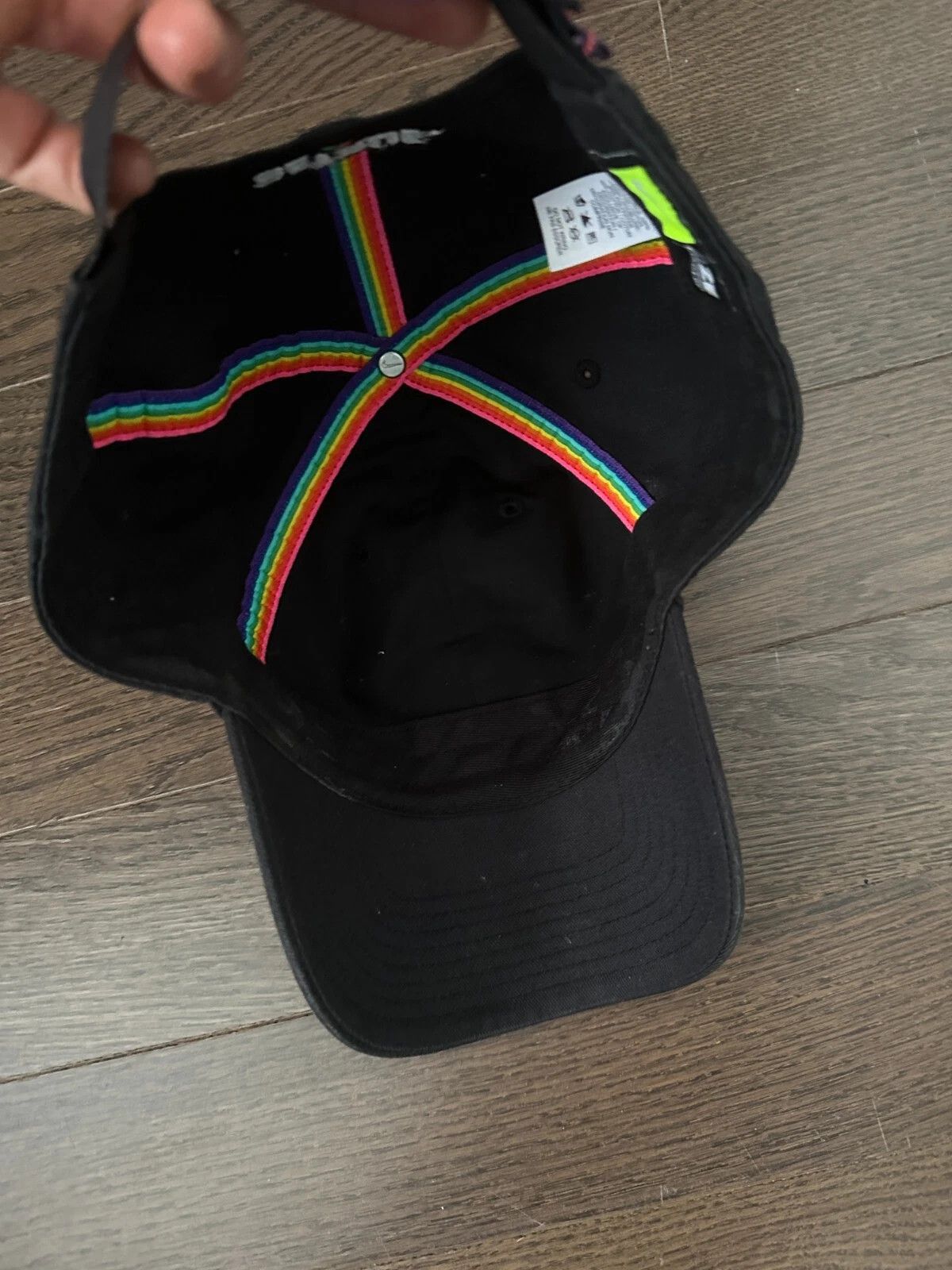 Nike Nike Be True LGBTQ Pride Flag Heritage 86 Cap Size ONE SIZE - 2 Thumbnail