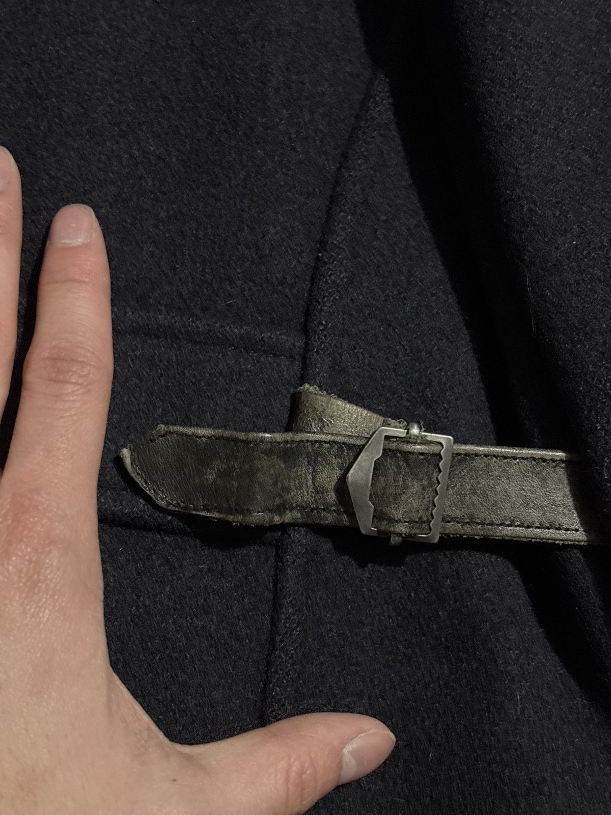 RRL Ralph Lauren Vintage RRL Wool Leather Union Military Jacket avant garde Size US S / EU 44-46 / 1 - 9 Thumbnail