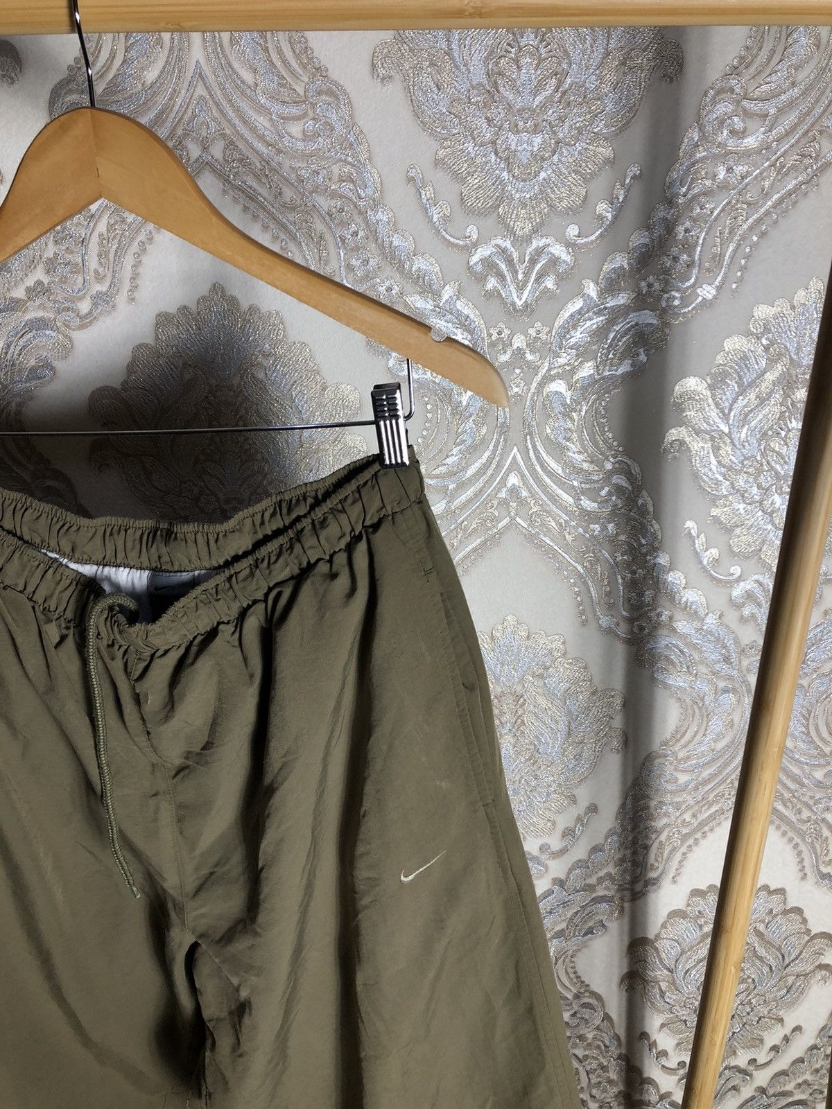 Nike VERY RARE NIKE RETRO SWEATPANTS JAPAN STYLE DRILL Y2K 90s Size US 34 / EU 50 - 2 Thumbnail