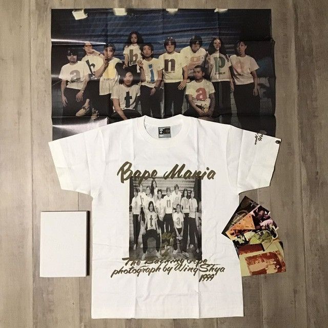 Bape × Nigo 1999 BAPE Hong Kong Millennium T-shirt a bathing ape NIGO Size US M / EU 48-50 / 2 - 1 Thumbnail