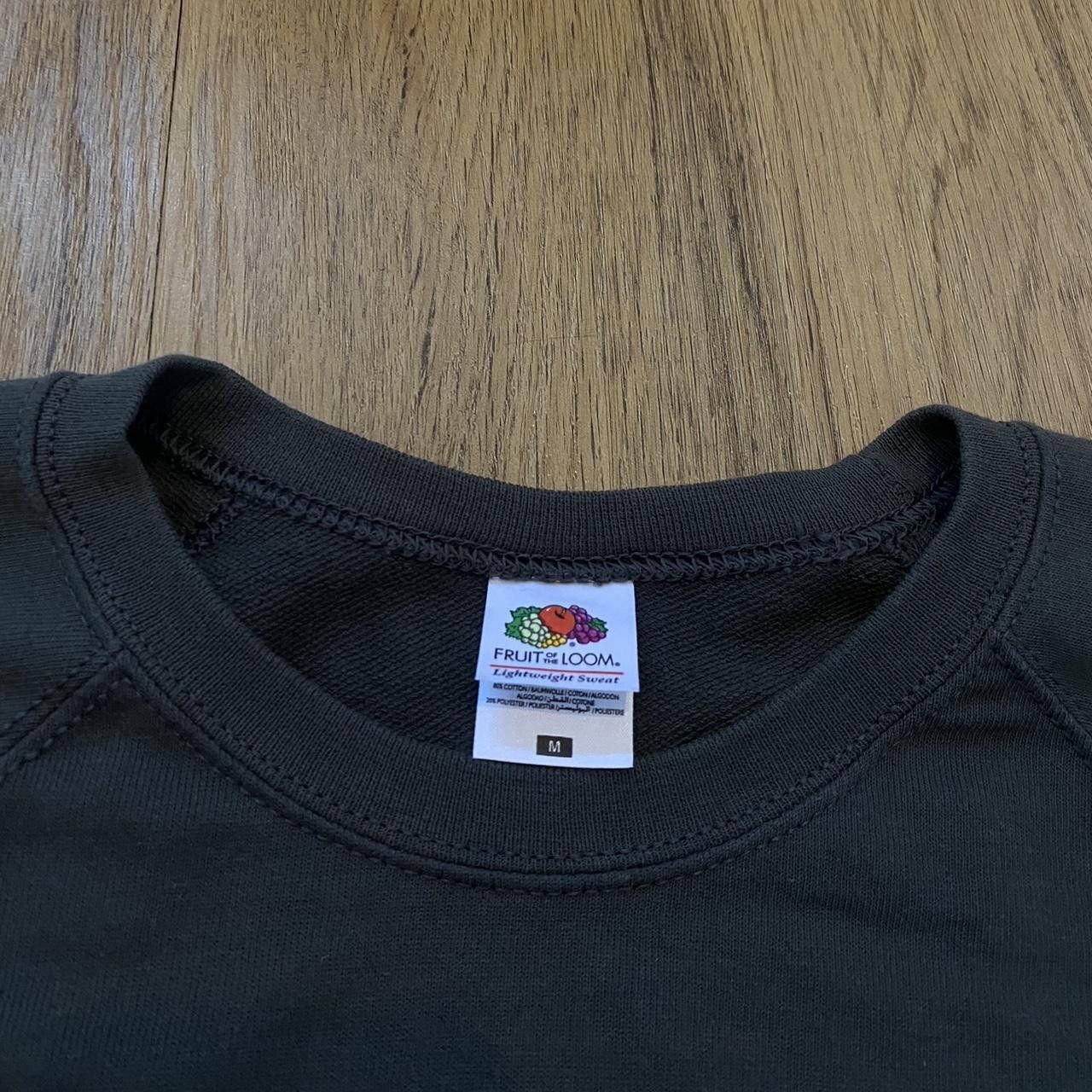 Fruit Of The Loom Grey crew neck sweatshirt with a relaxed fit Size US M / EU 48-50 / 2 - 4 Thumbnail