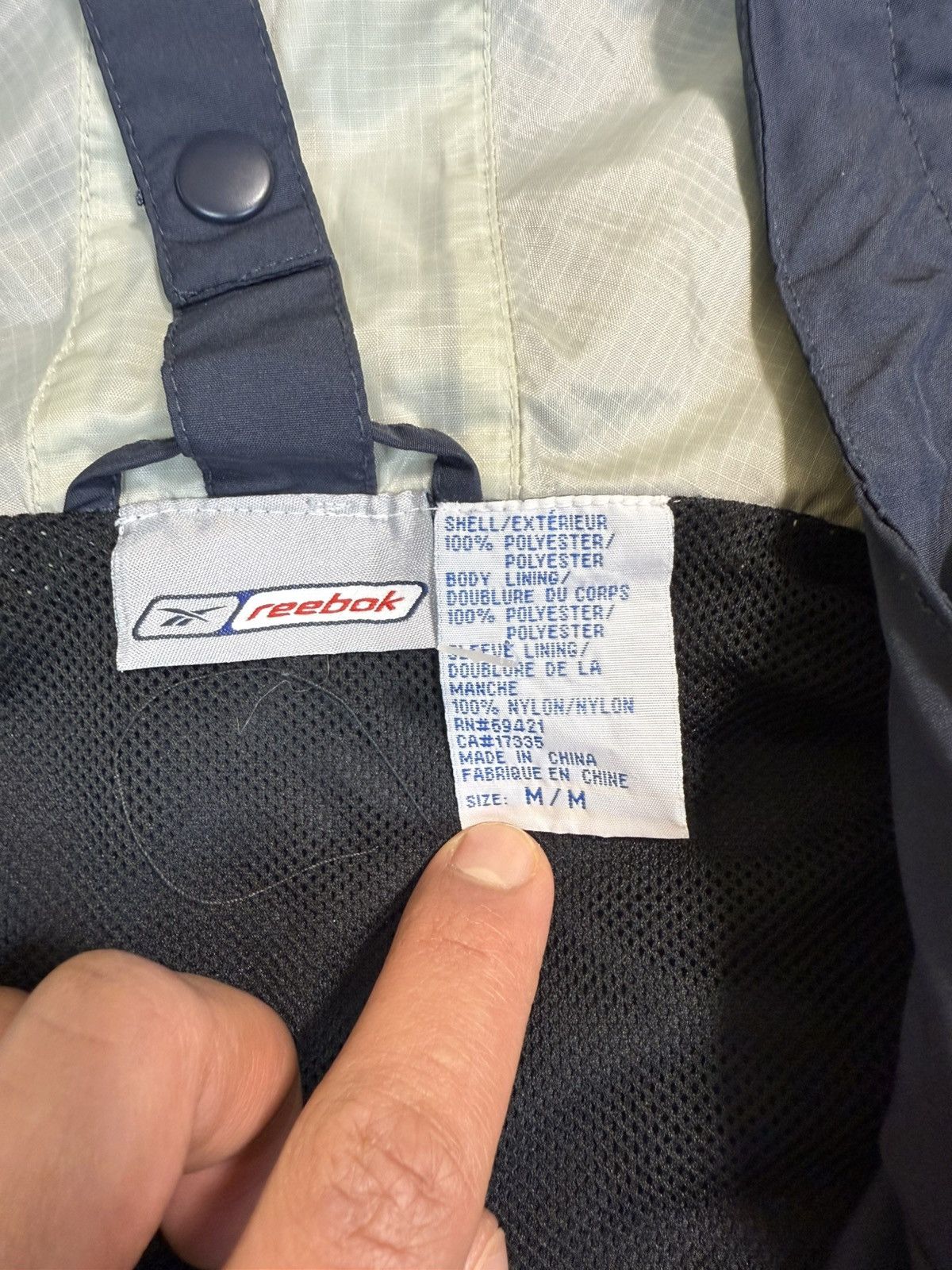 Reebok ***FINAL DROP***RARE 00s REEBOK TECHNICAL PULLOVER ANORAK M Size US M / EU 48-50 / 2 - 11 Thumbnail
