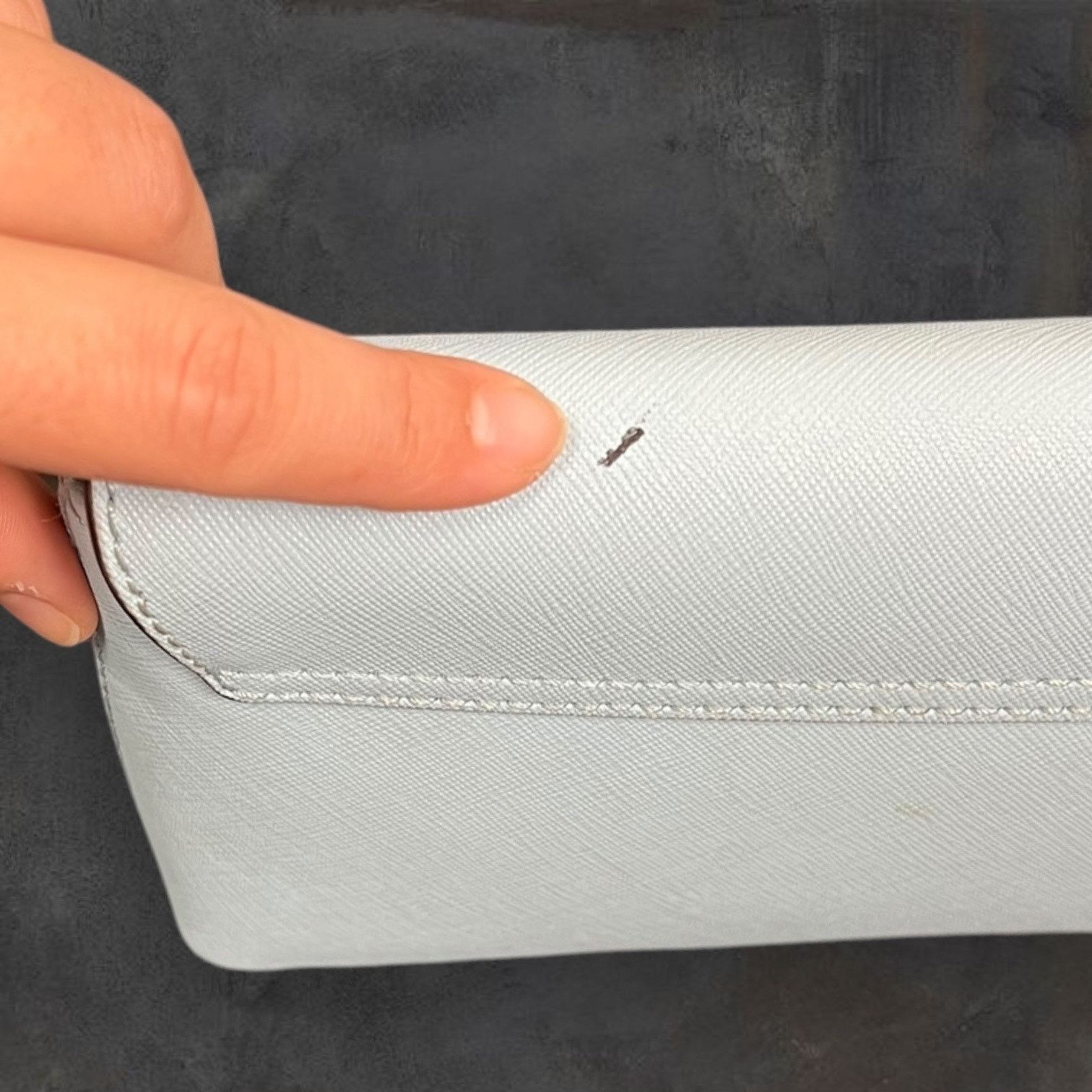 Kate Spade Kate Spade Sally Newbury Lane Blue Hydrangea Saffiano Clutch Size ONE SIZE - 6 Thumbnail
