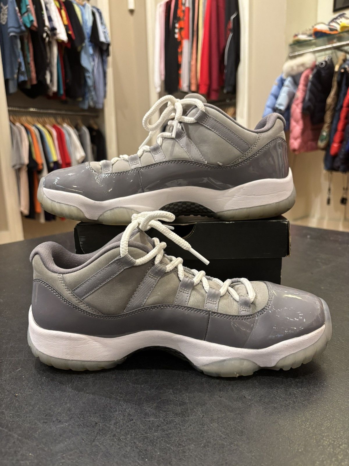 Jordan Brand Jordan 11 Retro Low ‘Cool Grey’ Size US 10 / EU 43 - 2 Thumbnail