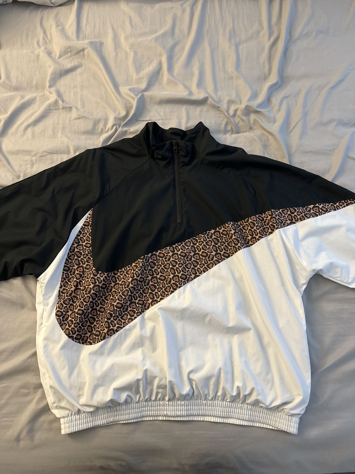 Nike Kith x Nike big swoosh quarter zip | Grailed