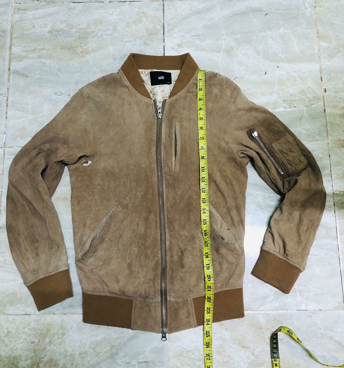 HARE Vintage HARE bomber jacket Size US S / EU 44-46 / 1 - 1 Thumbnail