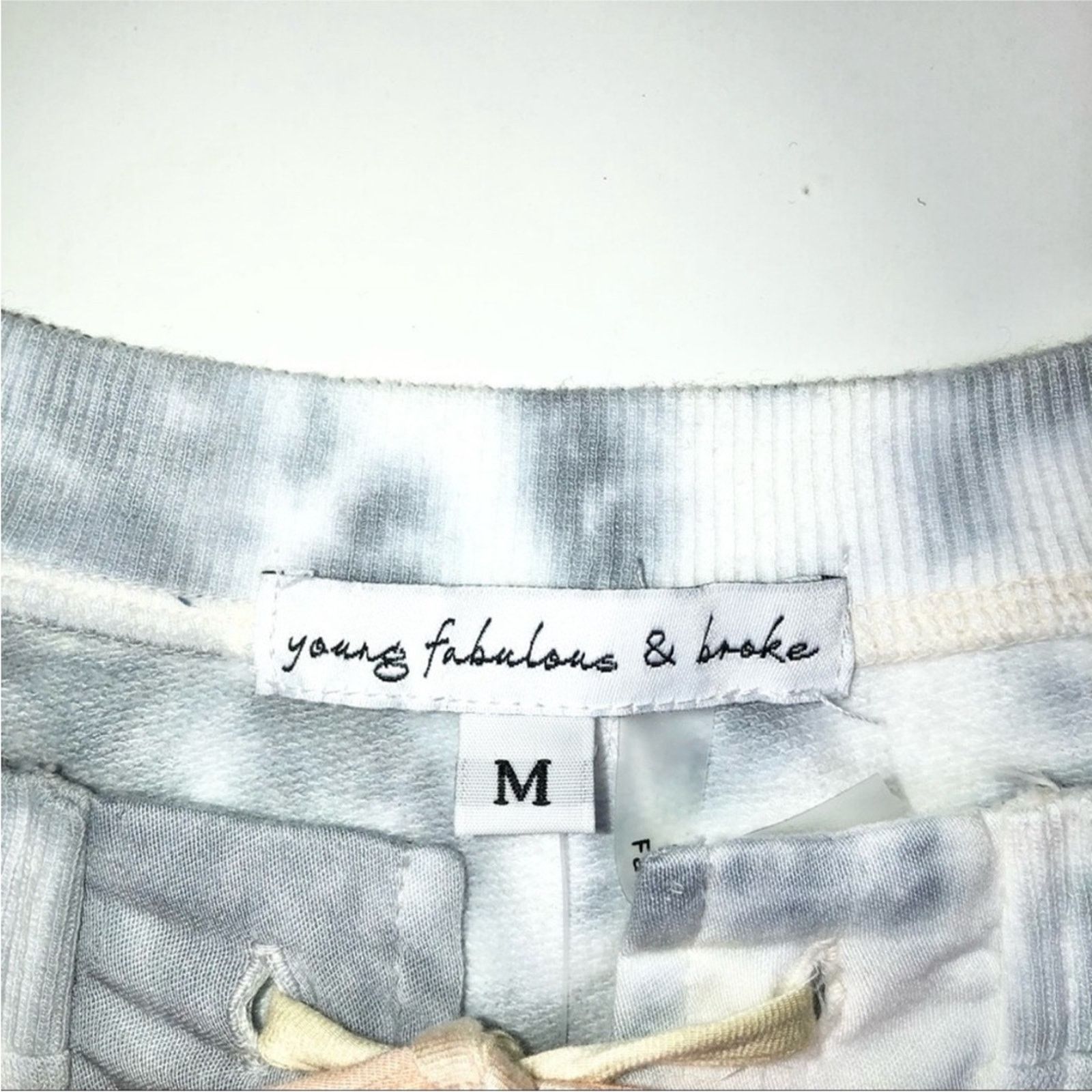 Young Fabulous & Broke YFB YOUNG FABULOUS White Tie Dye Pullover Sweatshirt Top Size M / US 6-8 / IT 42-44 - 4 Thumbnail