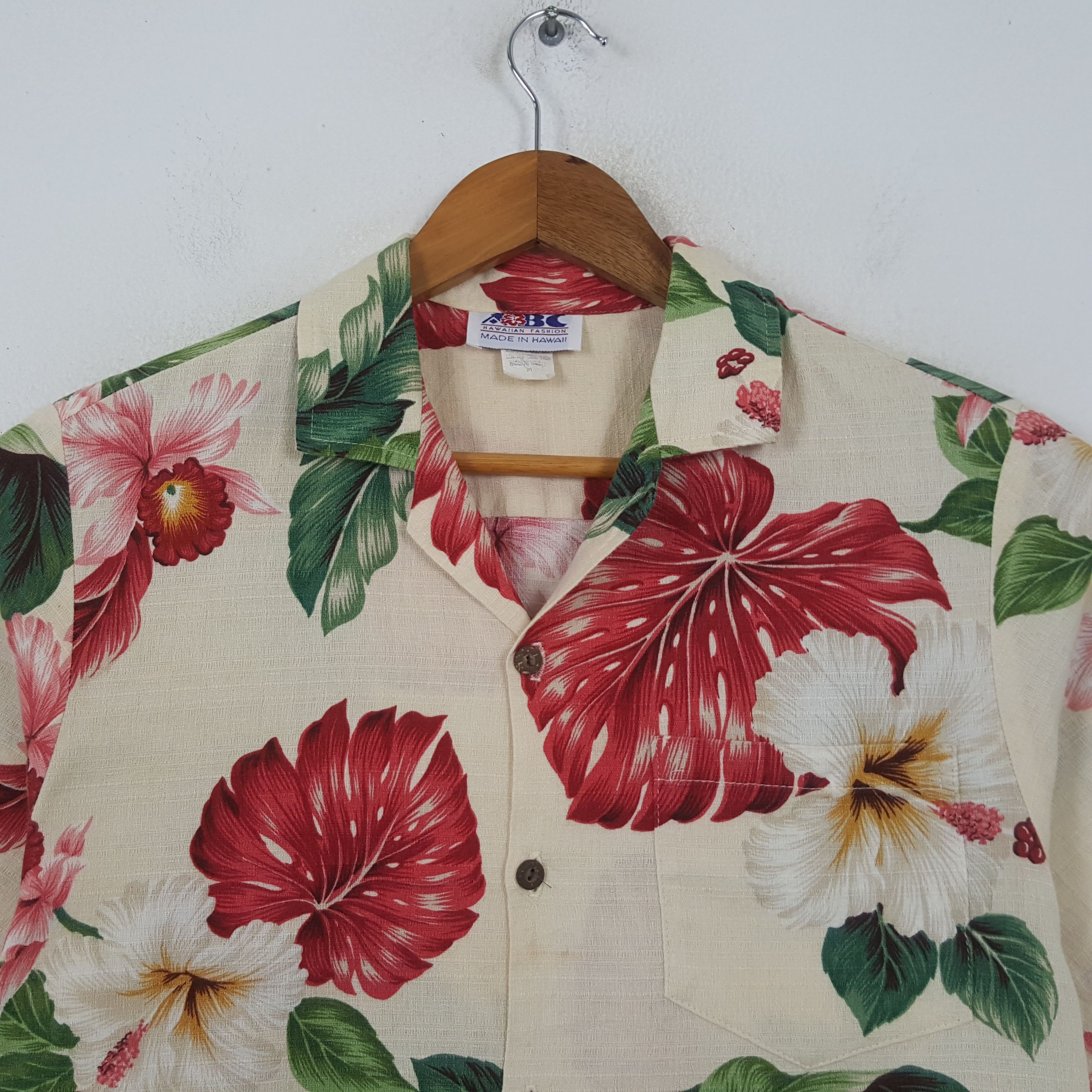 Vintage Vintage Hawaii American Fashion Style Shirt RR8 Size US M / EU 48-50 / 2 - 2 Thumbnail
