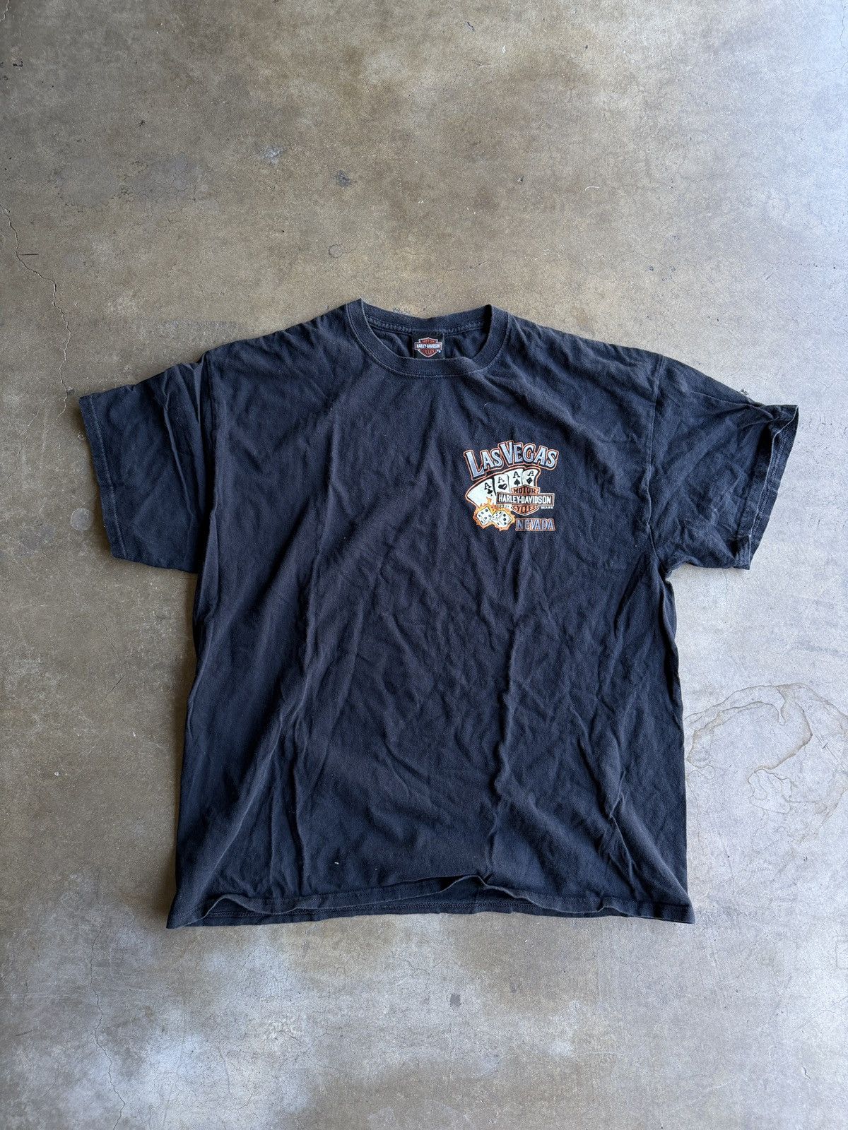 Harley Davidson Harley Davidson - Las Vegas Tee Size US XL / EU 56 / 4 - 1 Thumbnail