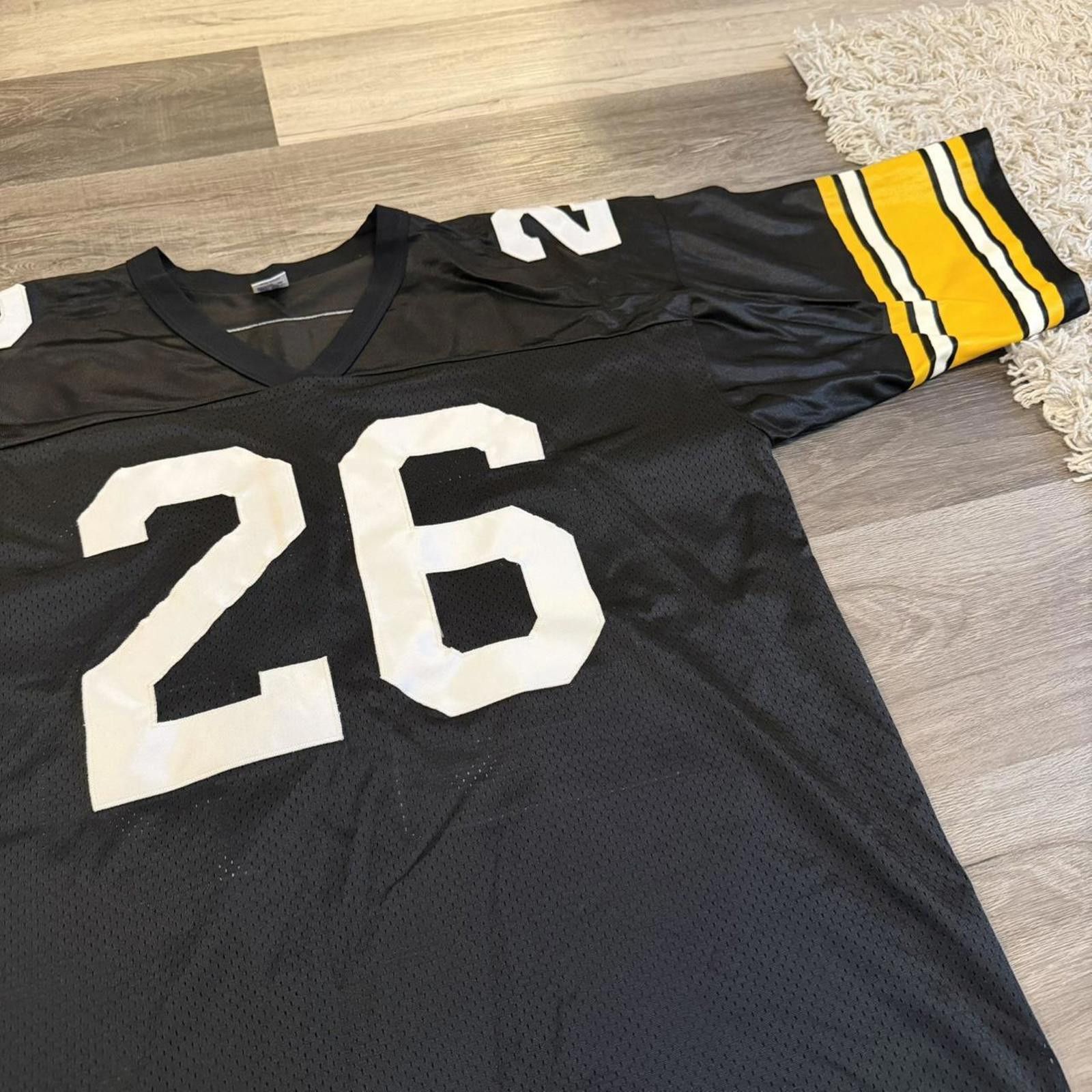 Russell Athletic Pittsburgh Steelers Rod Woodson Russell athletic jersey 90s Size US XL / EU 56 / 4 - 1 Thumbnail