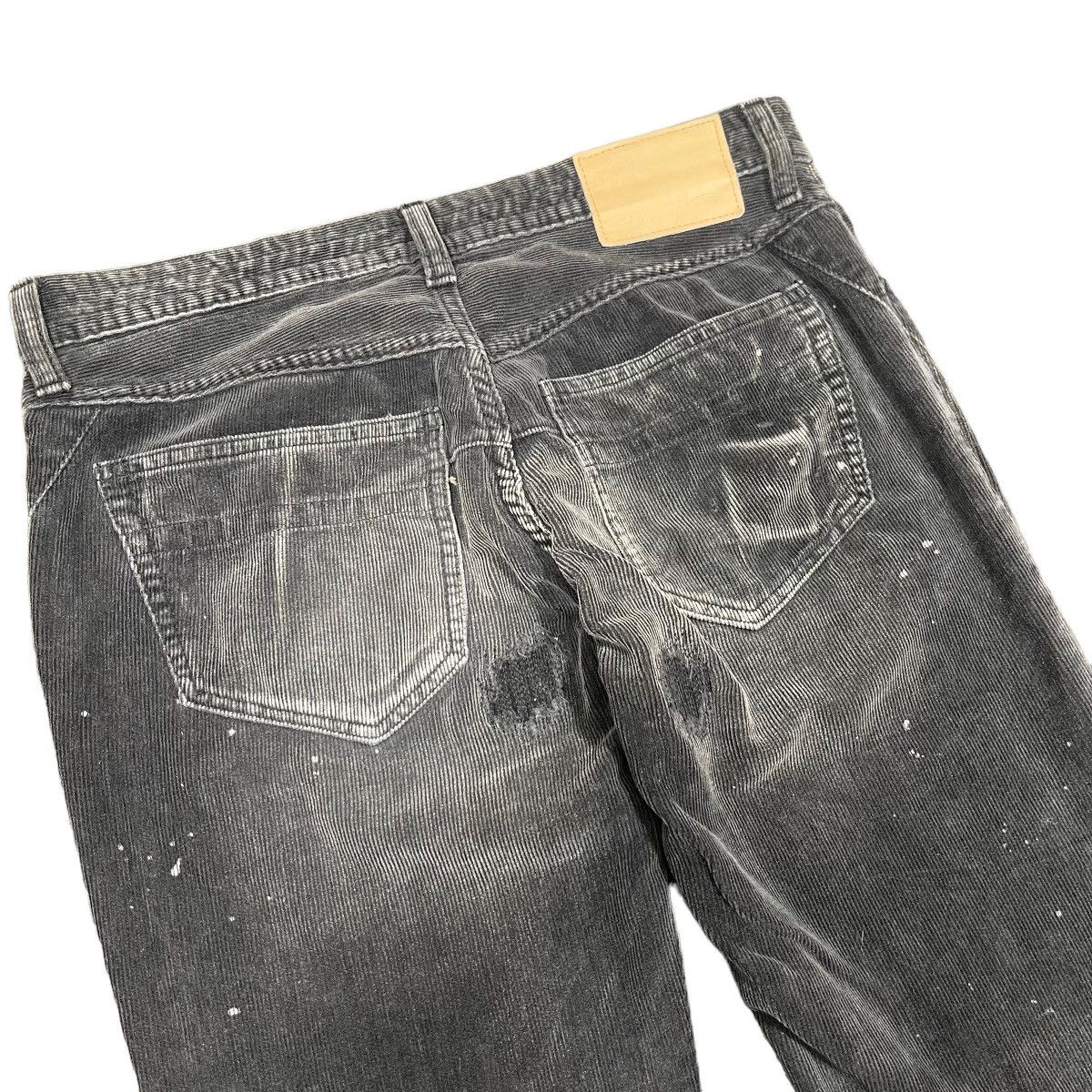 Number (N)ine × Takahiromiyashita The Soloist. Number Nine Musical Note Sashiko Patchwork Corduroy Pants Size US 30 / EU 46 - 6 Thumbnail