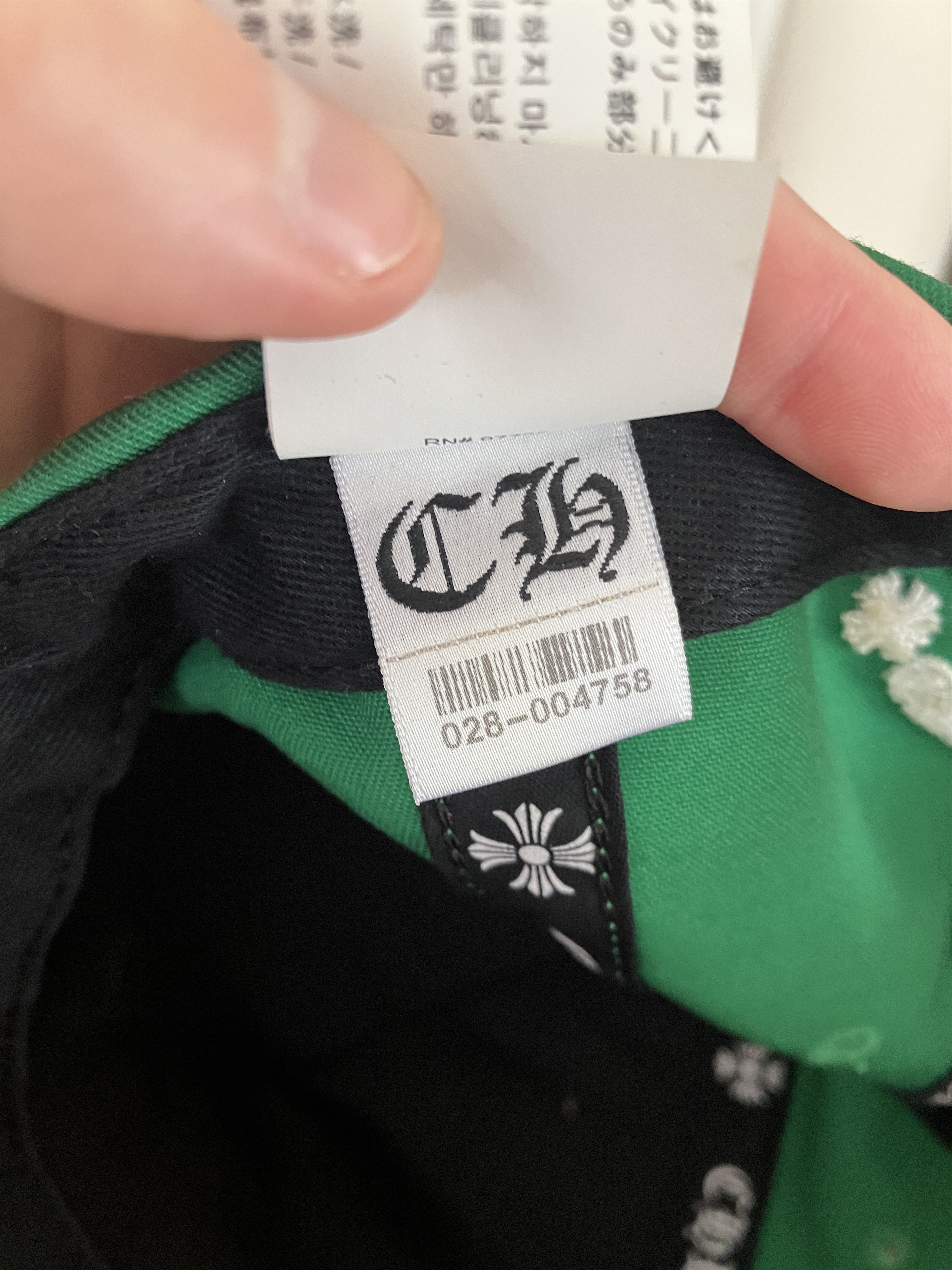 Chrome Hearts Chrome Hearts CH Baseball Cap Size ONE SIZE - 10 Thumbnail