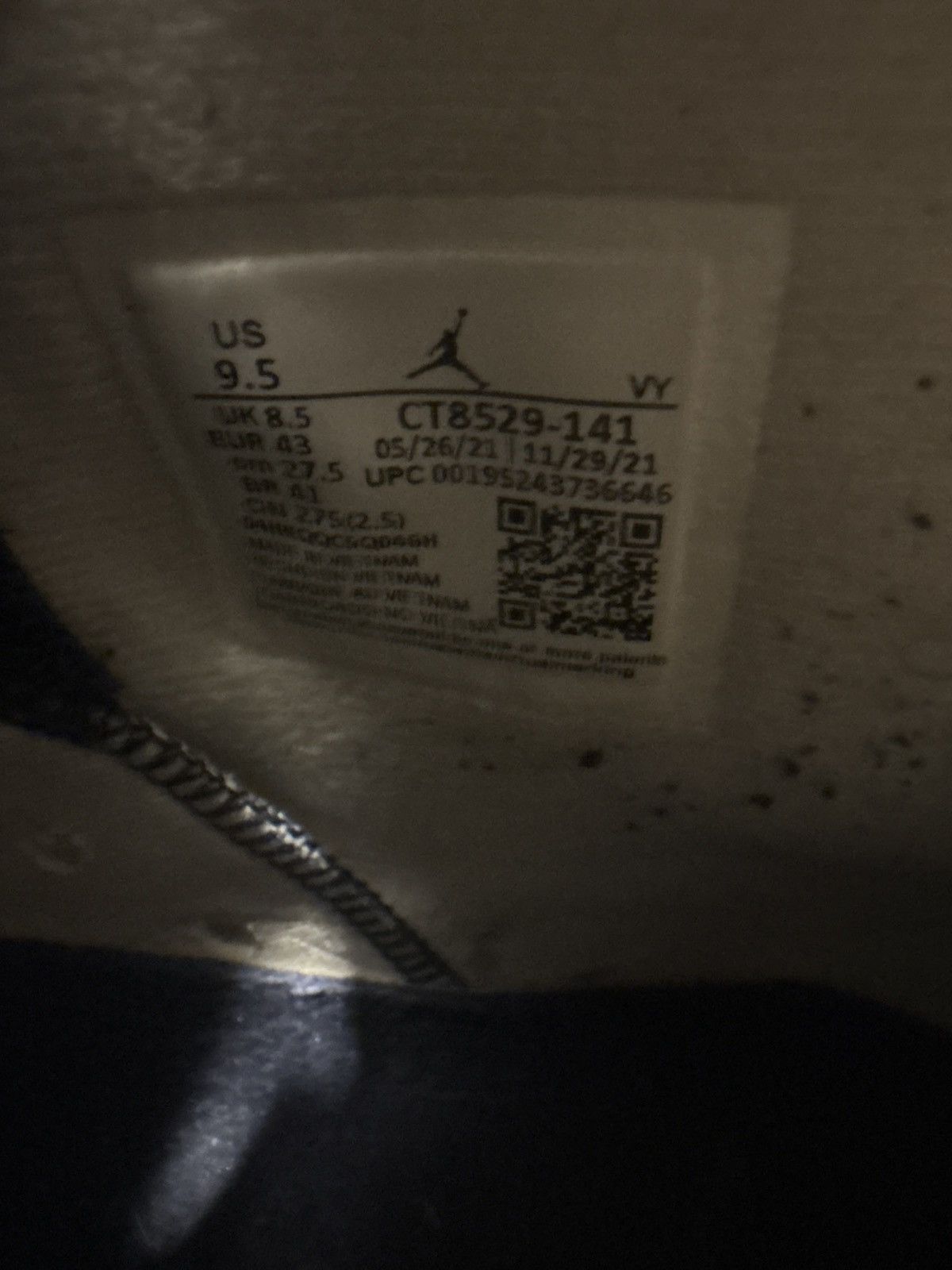 Jordan Brand Jordan 6 Midnight Navy with Box Size US 9.5 / EU 42-43 - 6 Thumbnail