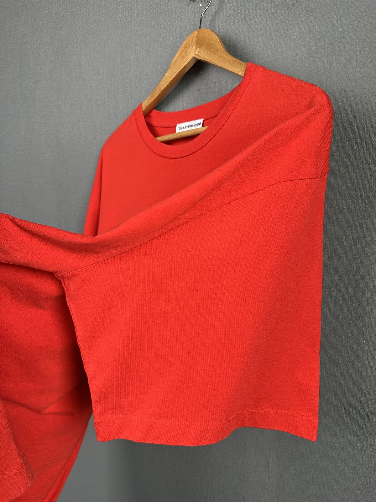 Gosha Rubchinskiy GOSHA RUBCHINSKIY Alien Tee Oversized T-Shirt Red Size US M / EU 48-50 / 2 - 7 Thumbnail