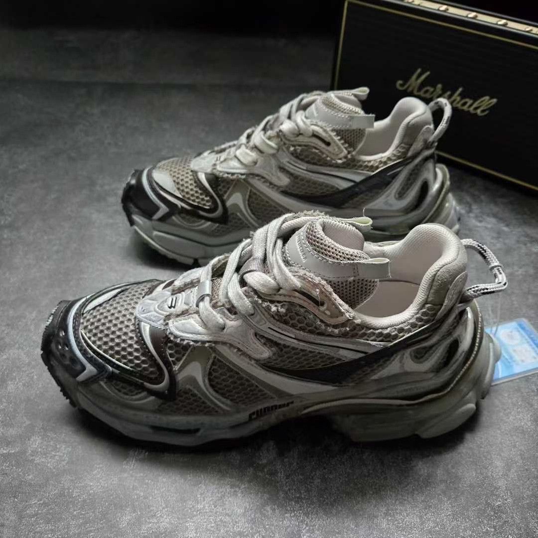 Balenciaga Balenciaga Running Multi Lowtop Sneakers 37 Women Size US 6.5 / IT 36.5 - 1 Thumbnail