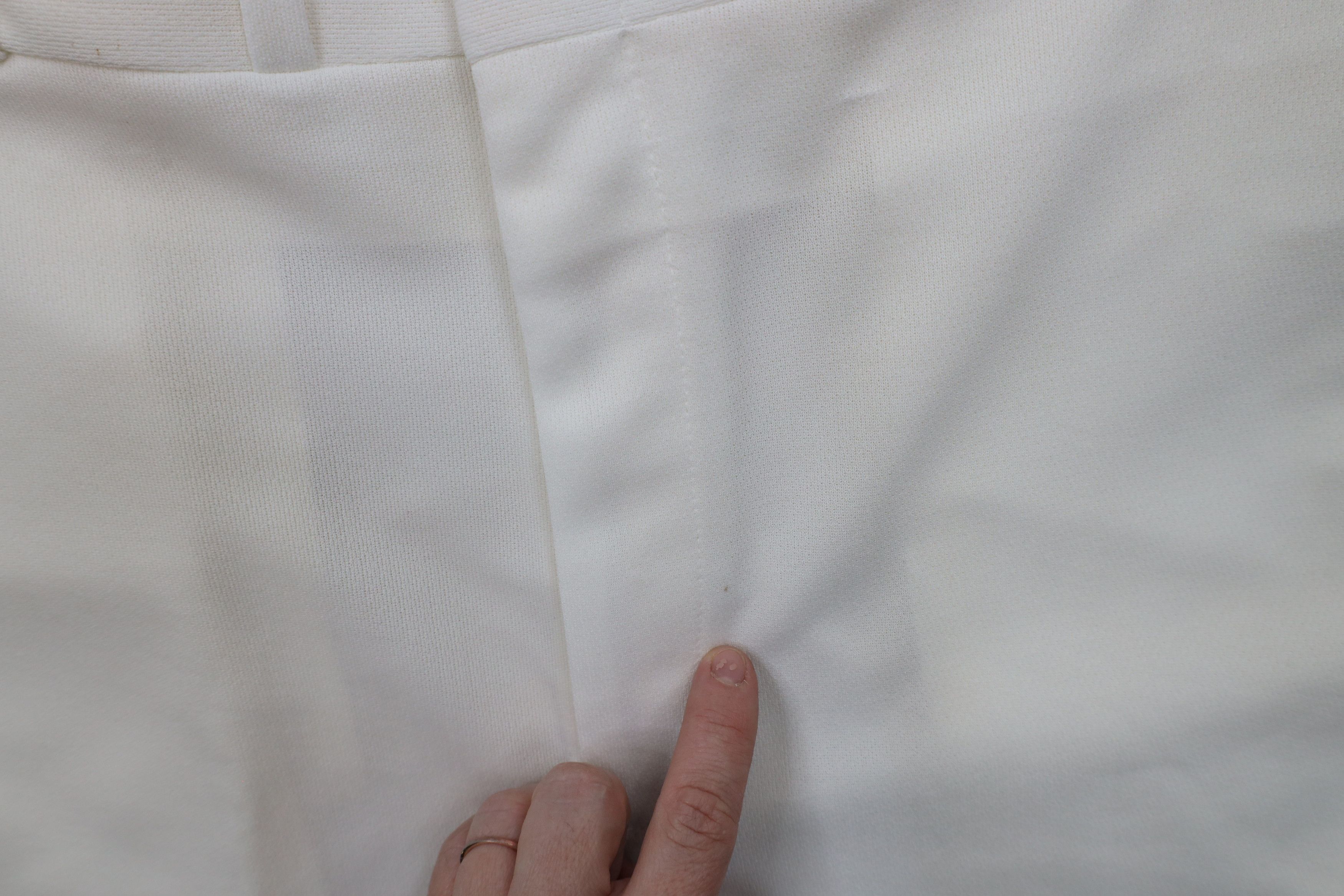 Vintage Vintage 70s Streetwear Knit Bell Bottoms Pants White USA Size US 36 / EU 52 - 7 Thumbnail