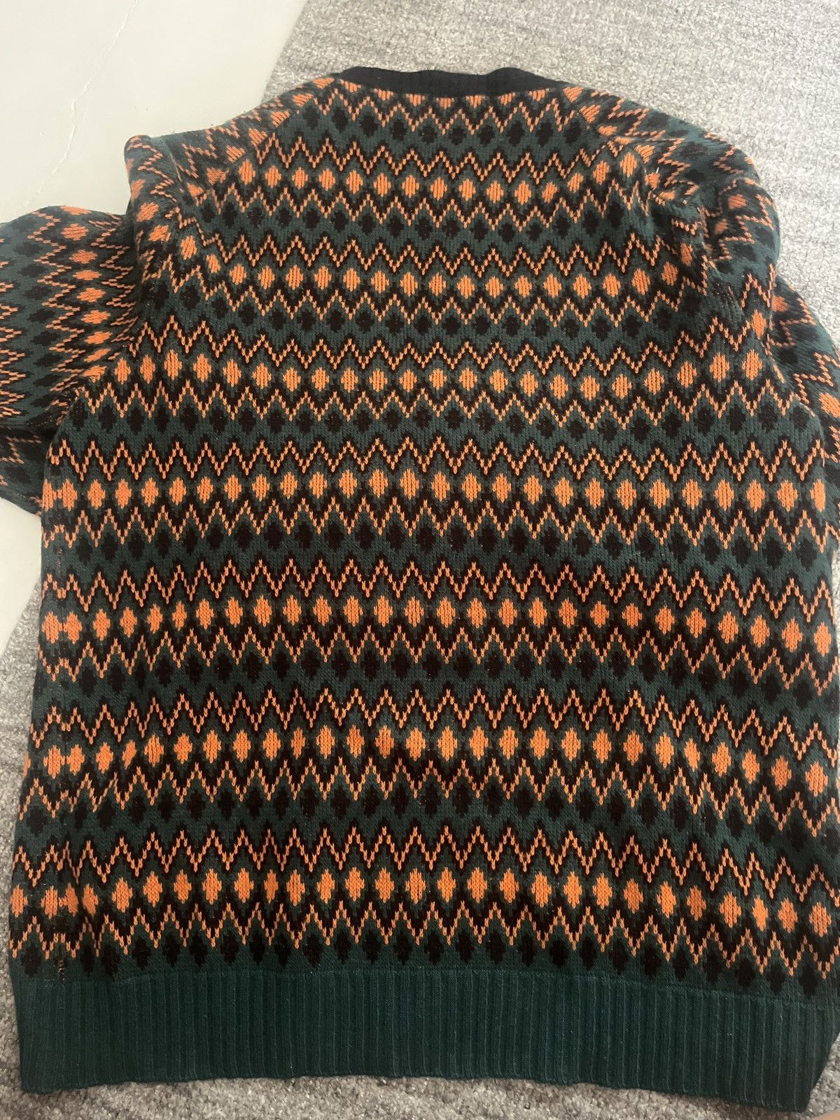 Prada Prada F/W 2018 Chevron Sweater Size US M / EU 48-50 / 2 - 8 Thumbnail