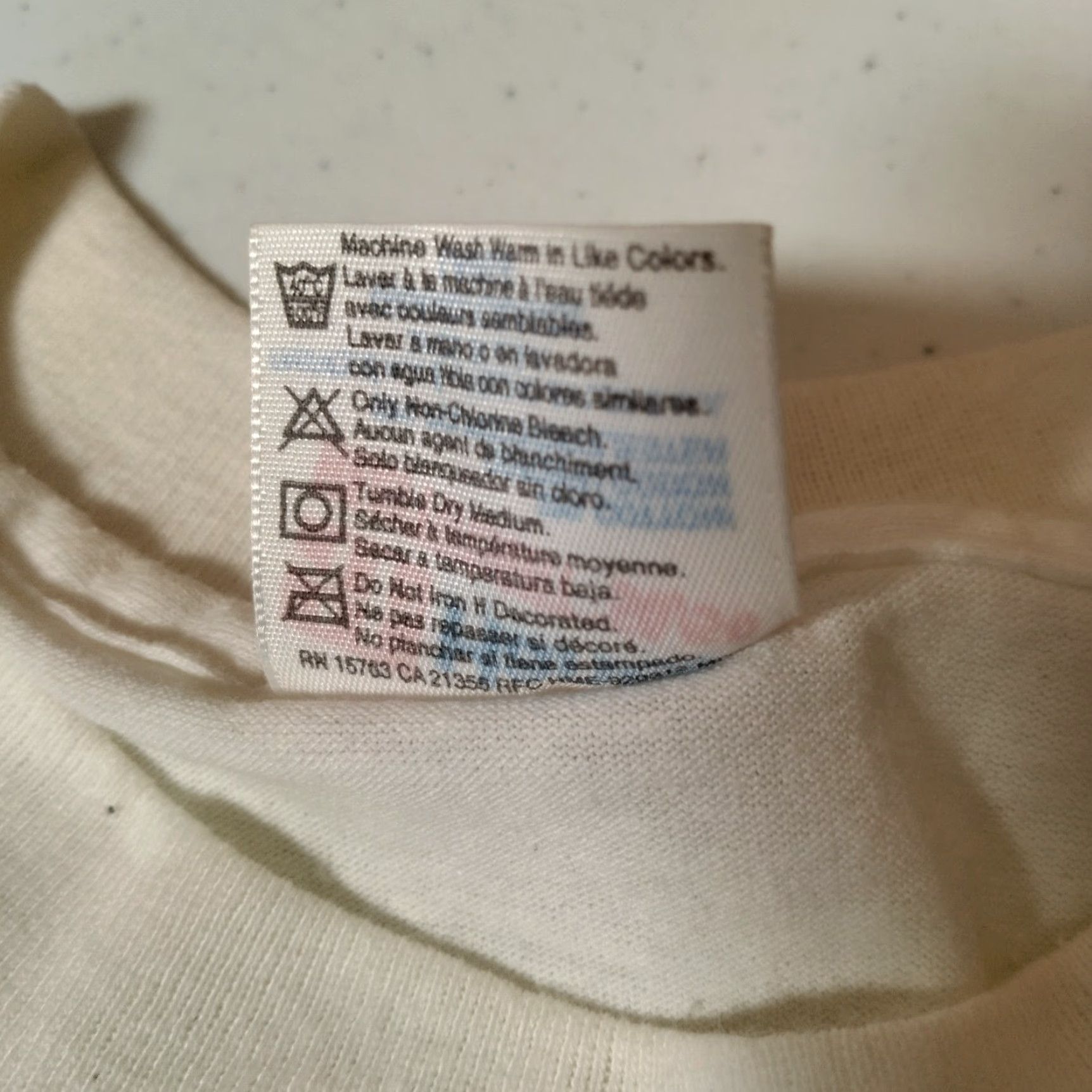 Hanes VINTAGE Hanes Blue Crab T-Shirt Men Large Short Sleeve Cotton Blend White Beach Sea Ocean Life Size US L / EU 52-54 / 3 - 7 Thumbnail