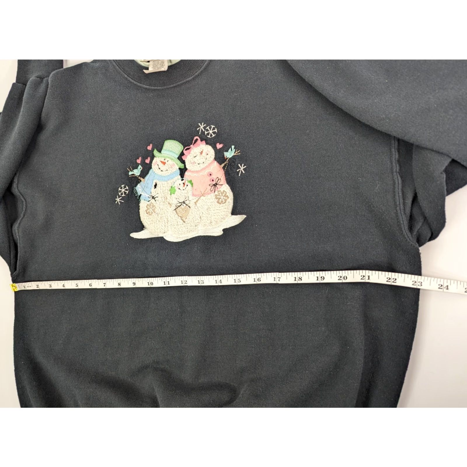 Vintage Vintage Natural Escape Snowman Family Sweatshirt Womens Large Christmas Holiday Size L / US 10 / IT 46 - 6 Thumbnail