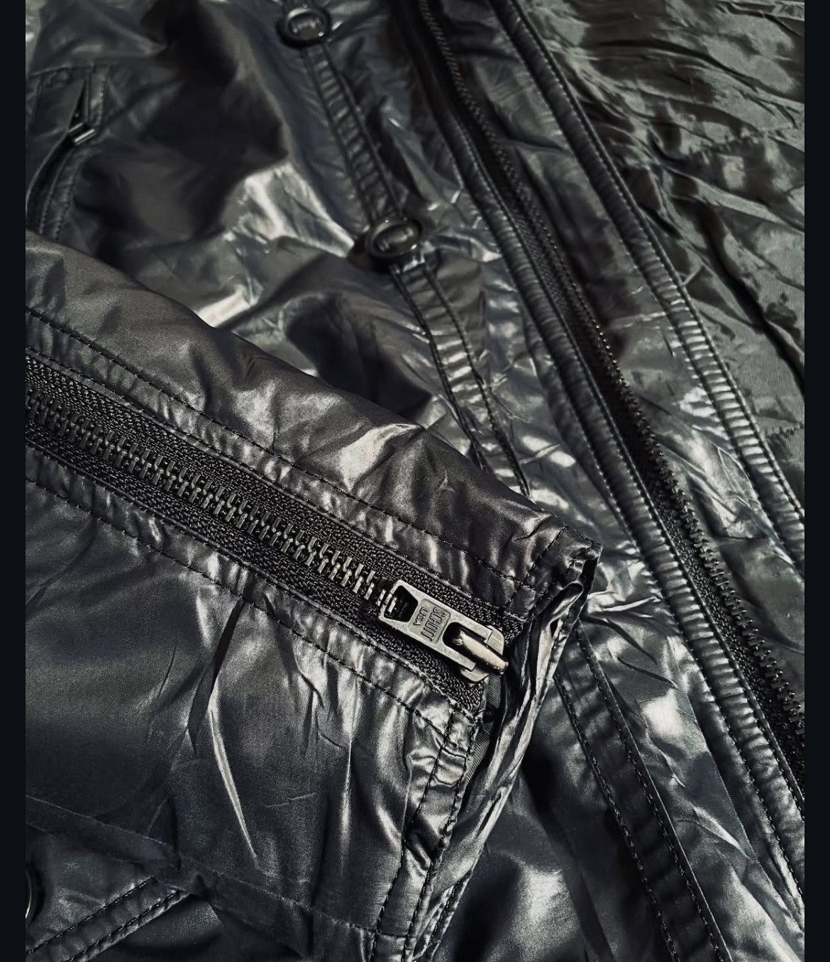 Schott 2000s Schott Shimmer Jacket Size US M / EU 48-50 / 2 - 6 Thumbnail