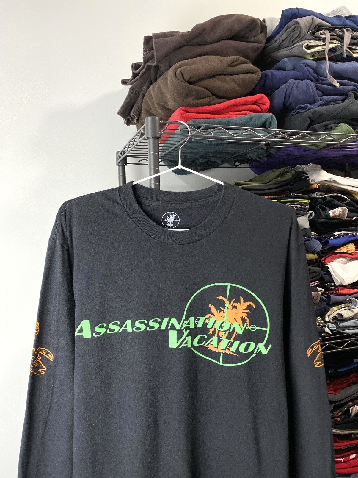 Band Tees Rare! Drake Assassination Vacation 2019 Tour Longsleeve Tee Size US M / EU 48-50 / 2 - 3 Thumbnail