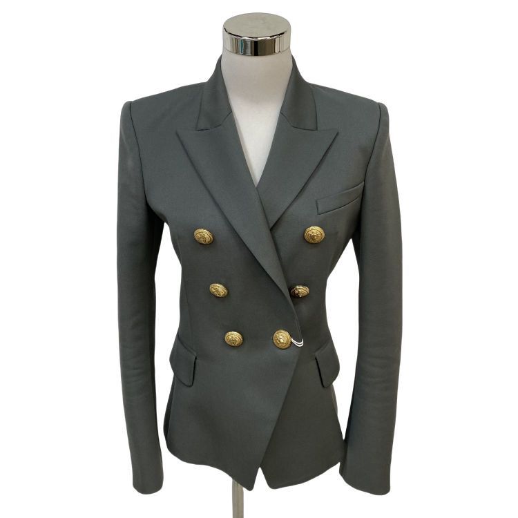 Balmain Balmain Double Breasted Wool Blazer Size 36 Size XS / US 0-2 / IT 36-38 - 1 Thumbnail