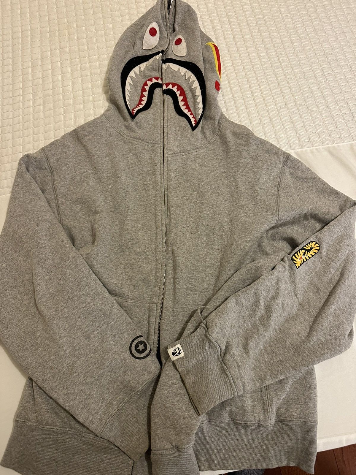 Bape 2005 BAPE 2ND SHARK FULL ZIP HOODIE Size US M / EU 48-50 / 2 - 8 Thumbnail