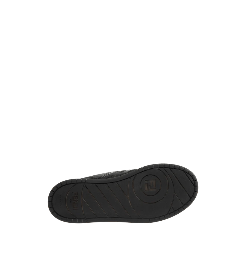 Fendi o1h1sh11225 Match Sneaker in Dark Grey/Black Size US 8.5 / IT 38.5 - 4 Thumbnail