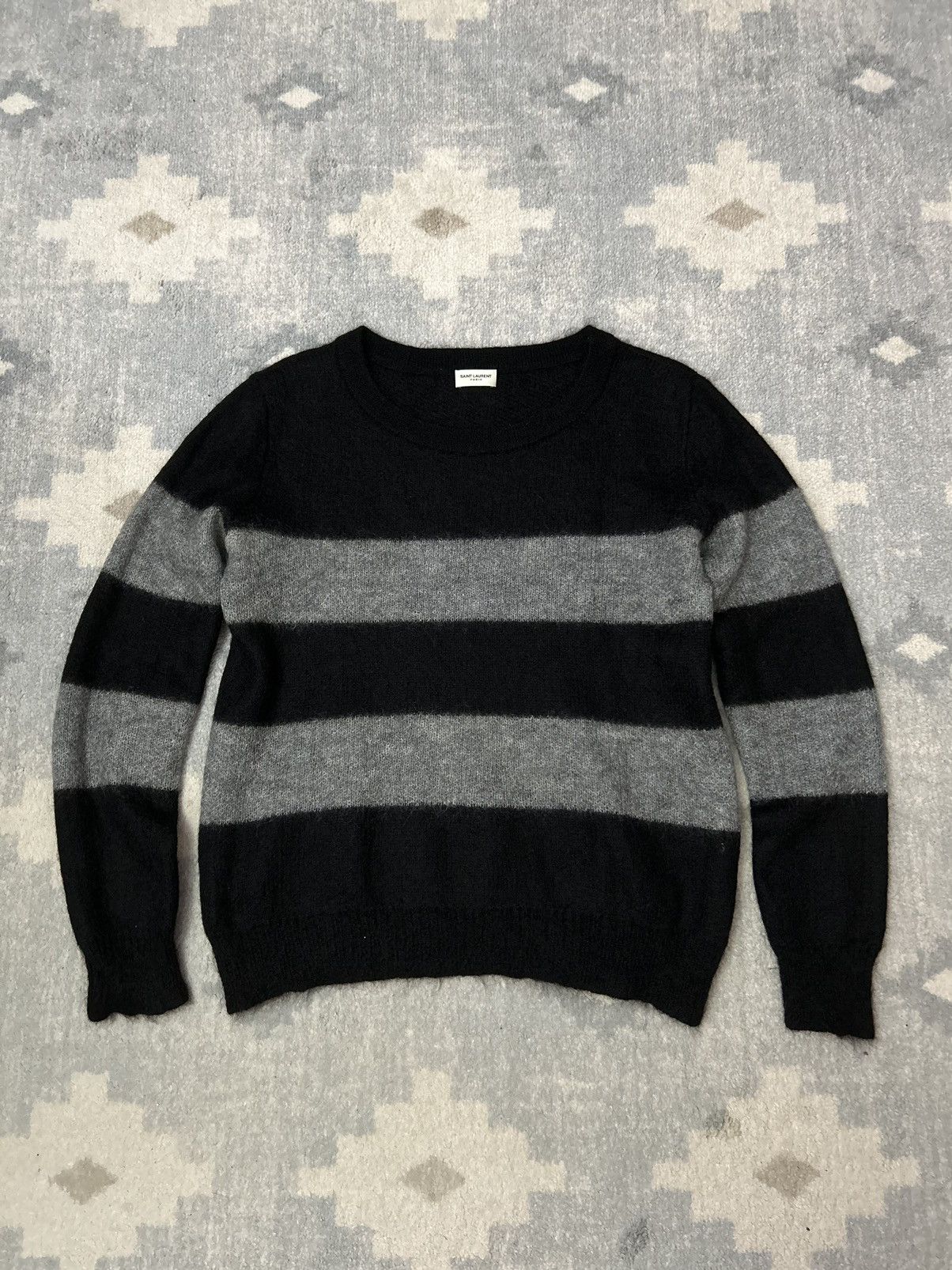 Saint Laurent Paris Saint Laurent Paris Mohair Knitwear Sweater Size US XS / EU 42 / 0 - 1 Thumbnail