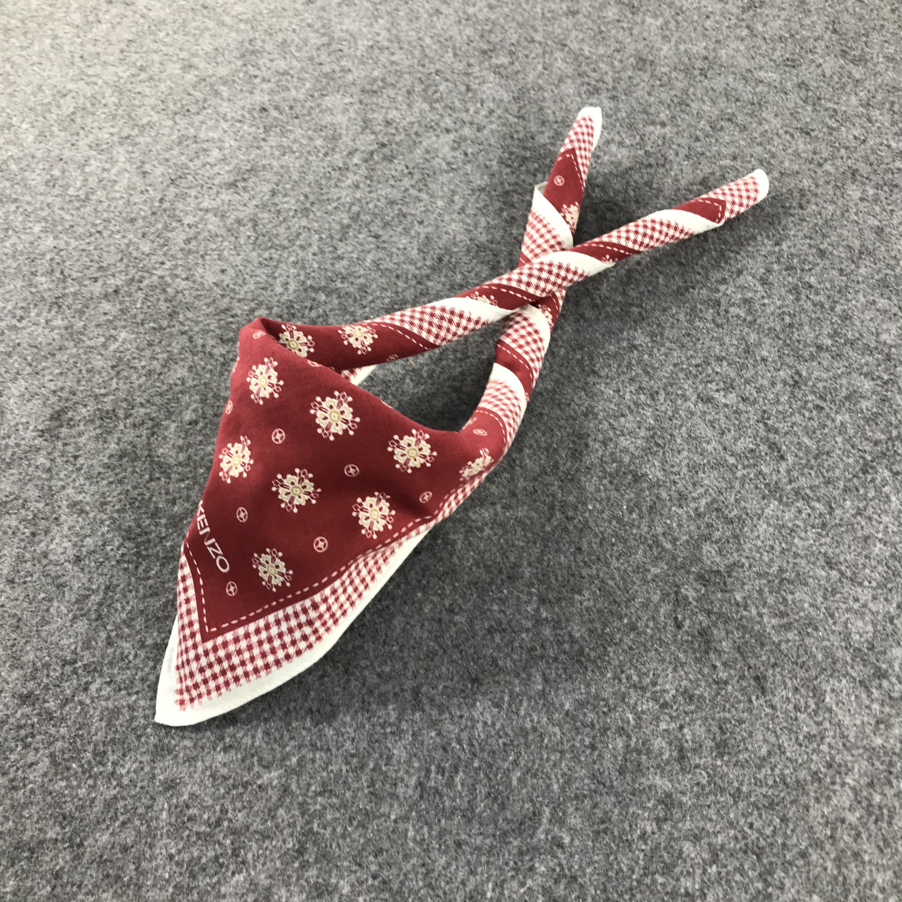 Kenzo Kenzo Handkerchief Neckerchief Bandana H312 Size ONE SIZE - 3 Thumbnail