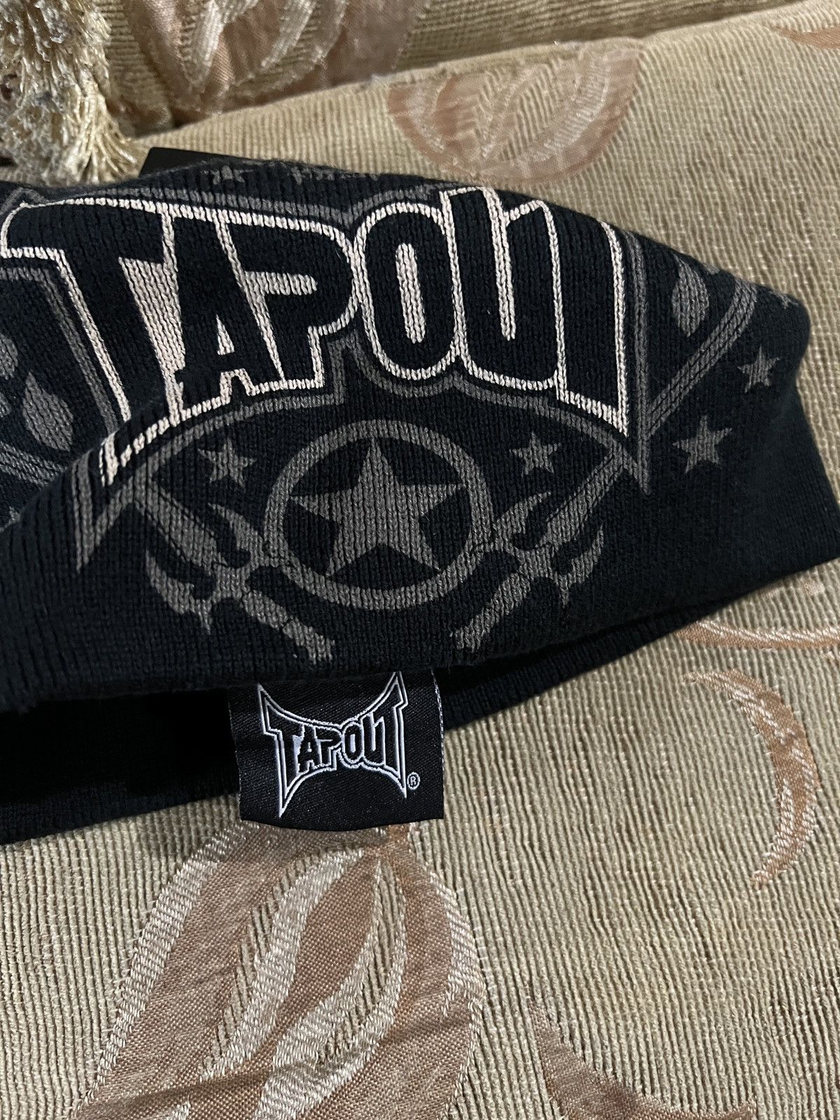 Affliction × Tapout × Vintage Y2K NEW OLD STOCK TAPOUT SKULL FULL BEANIE Size ONE SIZE - 2 Thumbnail