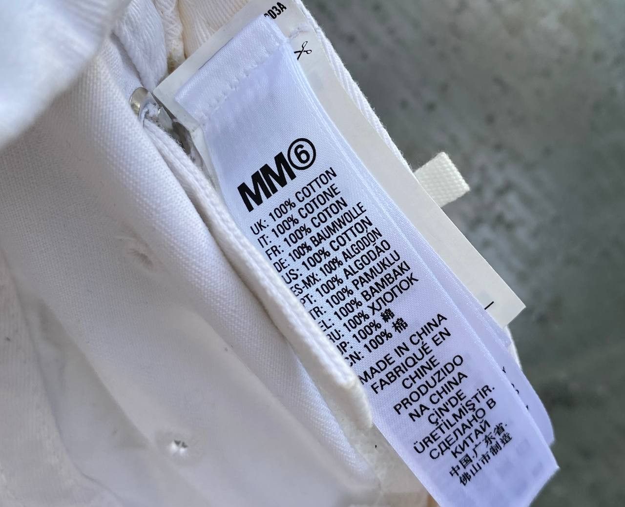 MM6 Maison Margiela MM6 - Numeric Logo Baseball Hat Size ONE SIZE - 6 Thumbnail