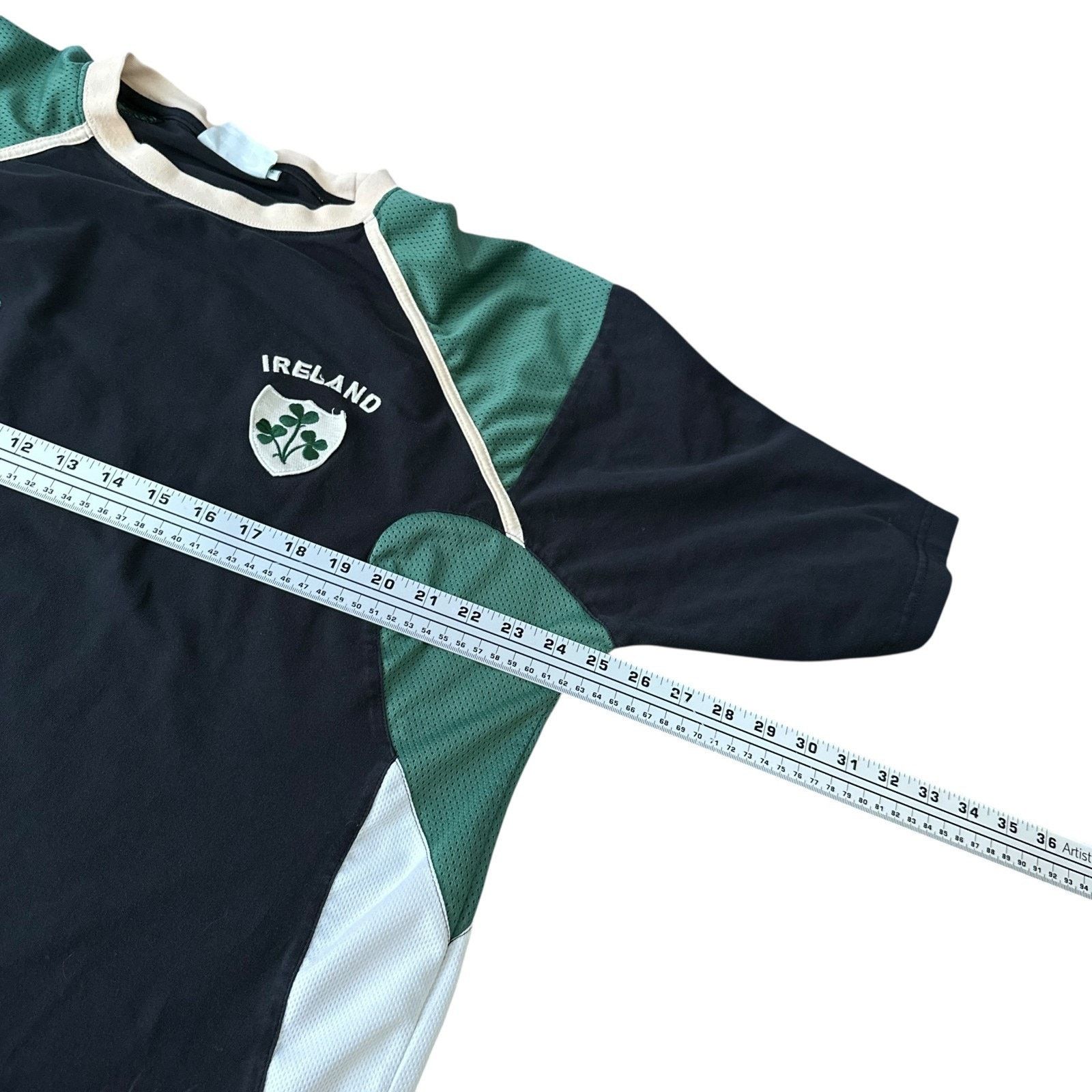 Other Vintage Lansdowne Ireland Rugby Shirt Men XL Green Pullover Size US XL / EU 56 / 4 - 8 Thumbnail