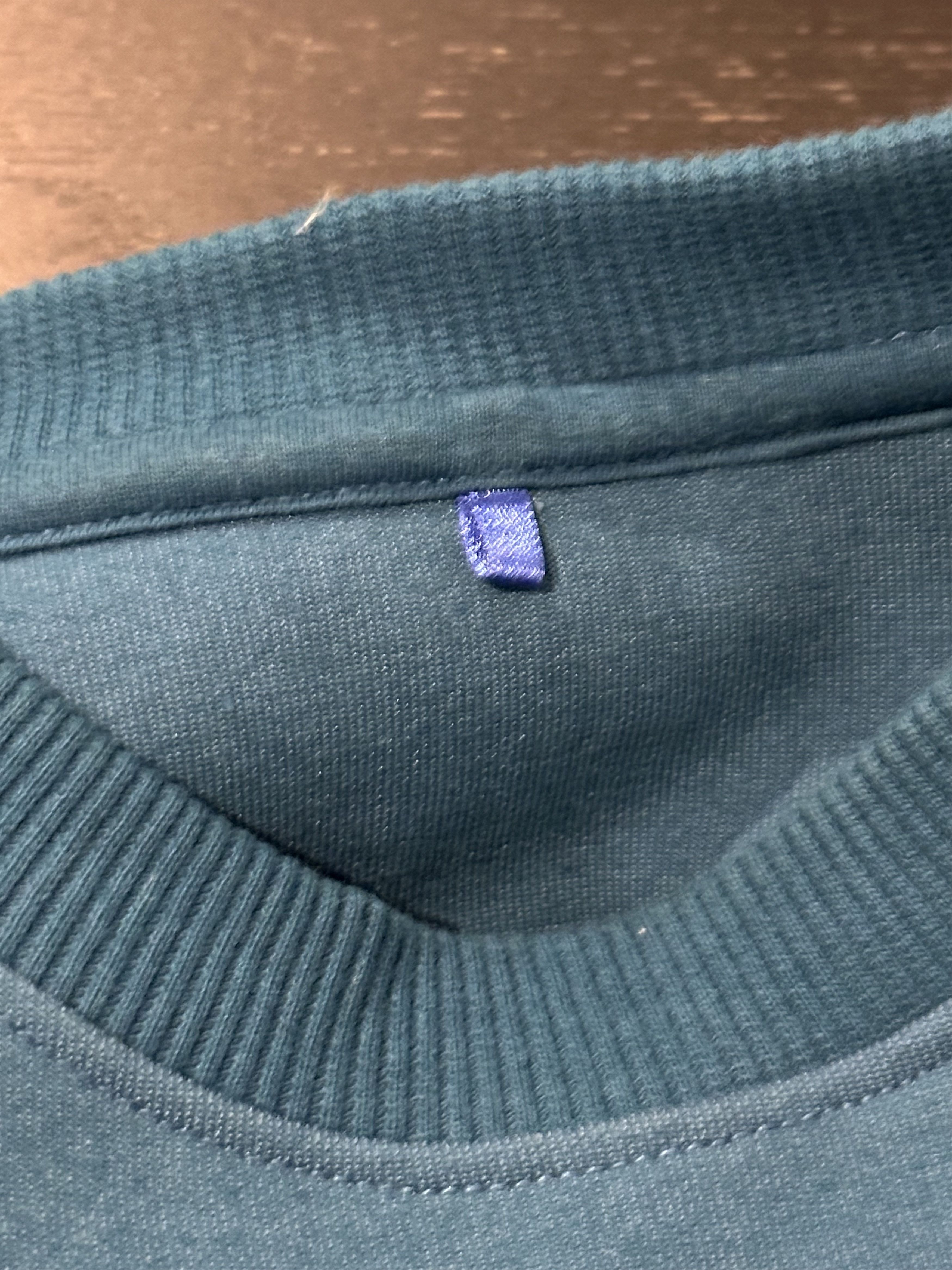 Ader Error FW21 Turquoise Sweatshirt Size US M / EU 48-50 / 2 - 7 Thumbnail