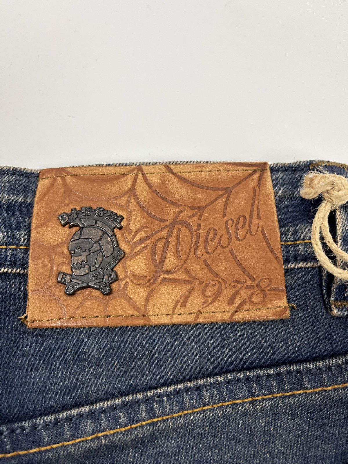 Diesel × Vintage Vintage🔥Diesel Distressed Faded Denim Jeans Size 30" / US 8 / IT 44 - 10 Thumbnail