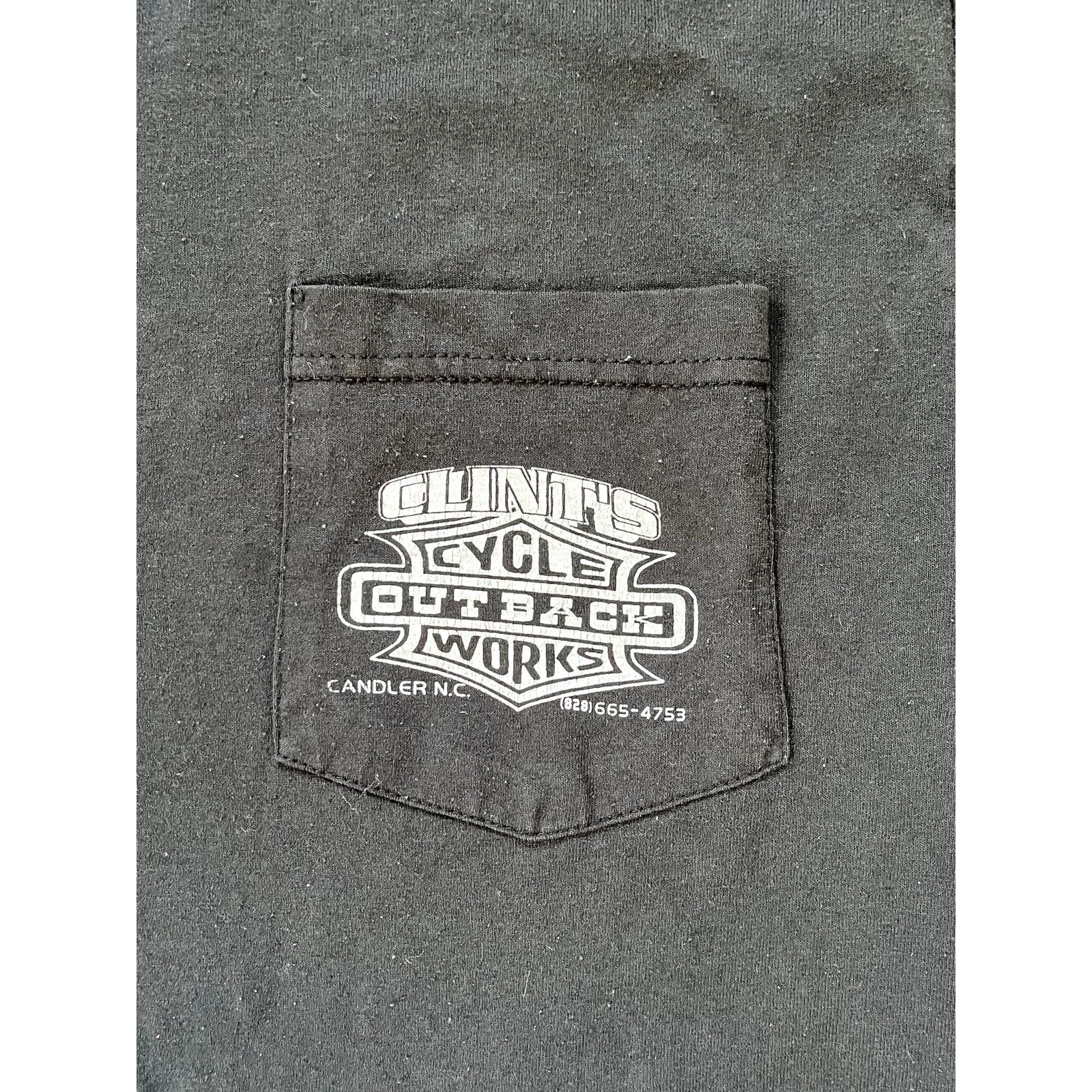 Vintage White Trash Vintage Motorcycle Shirt Size US M / EU 48-50 / 2 - 3 Thumbnail