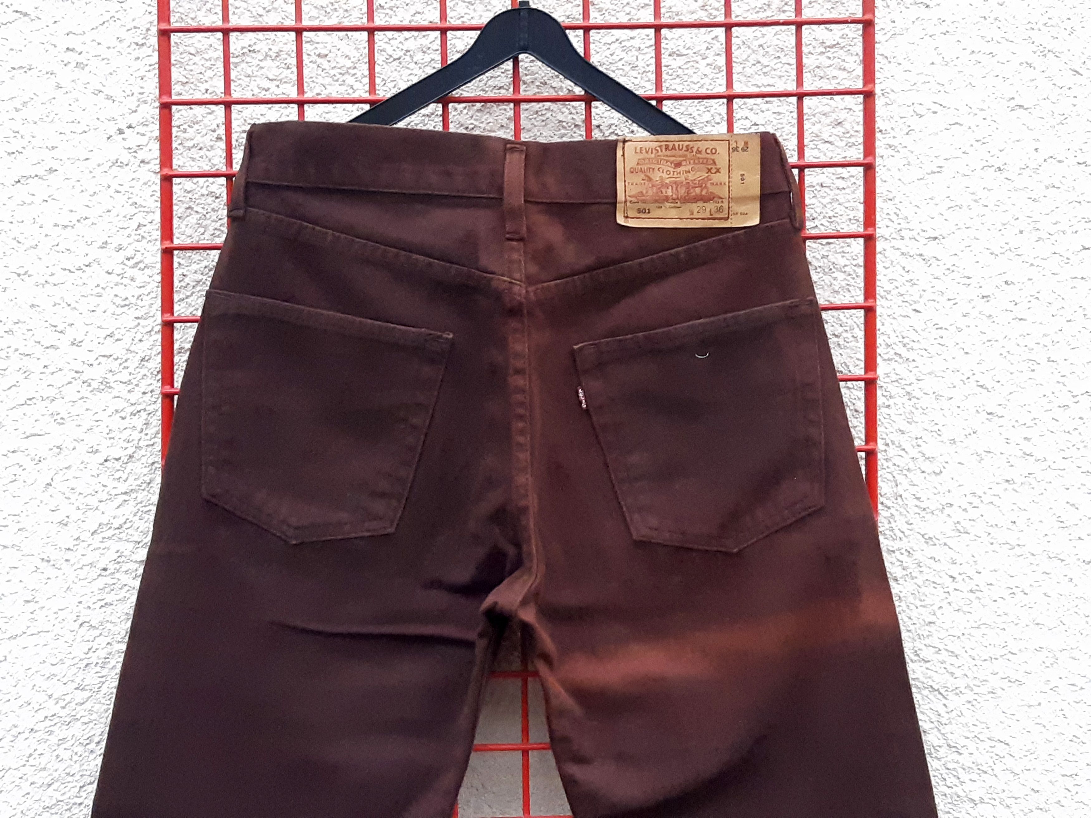 Levi's Vintage 90s LEVIS 501 Jeans USA size W29 L36 NOS Size 29" - 4 Thumbnail